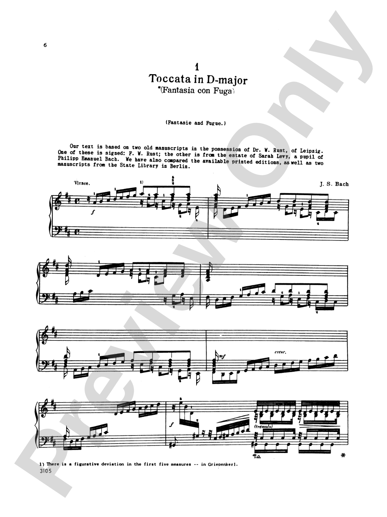 Bach: Seven Toccatas