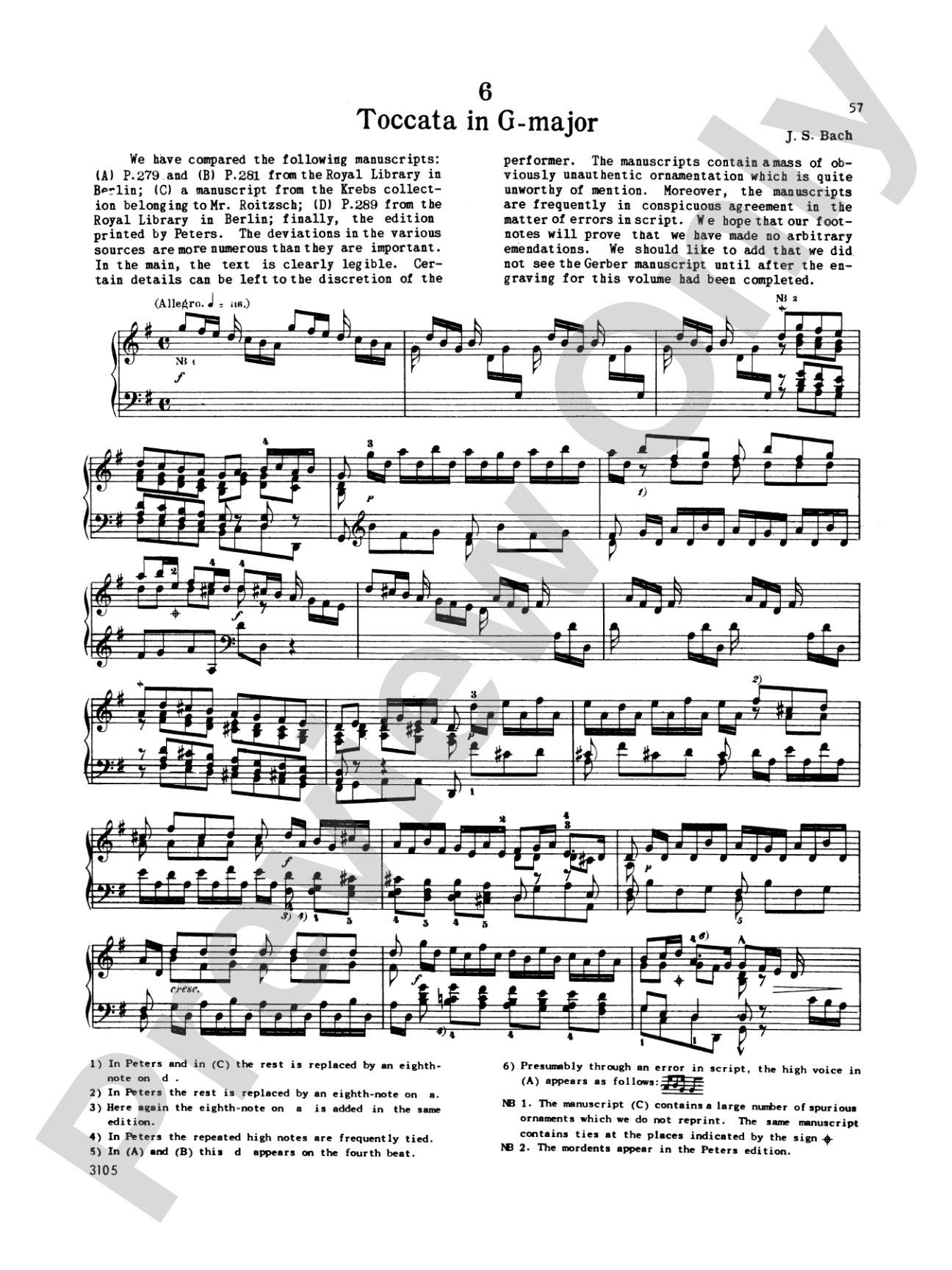 Bach: Seven Toccatas