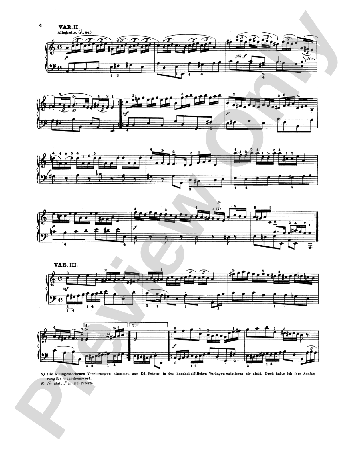 Bach: Various Works (Volume I): Piano Book