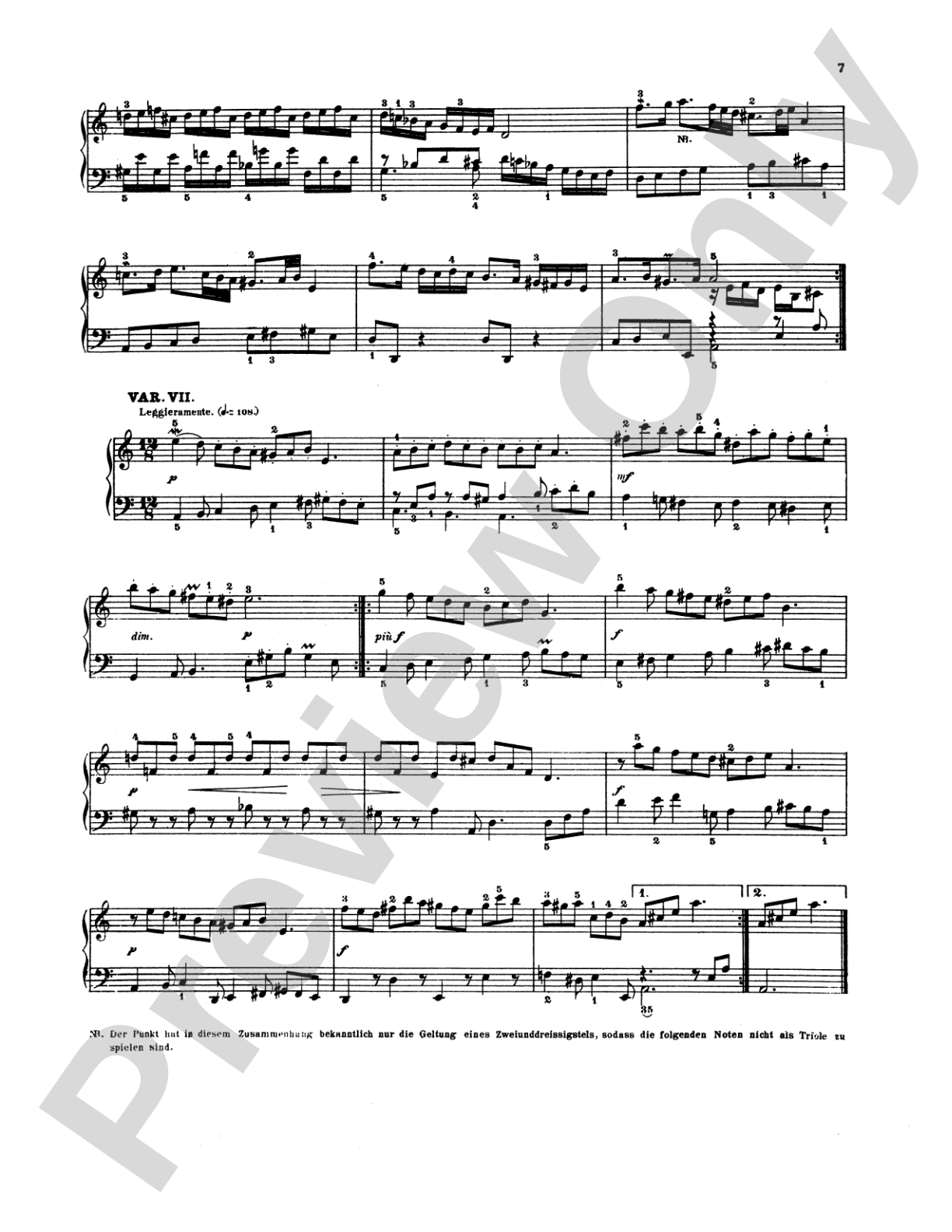 Bach: Various Works (Volume I): Piano Book