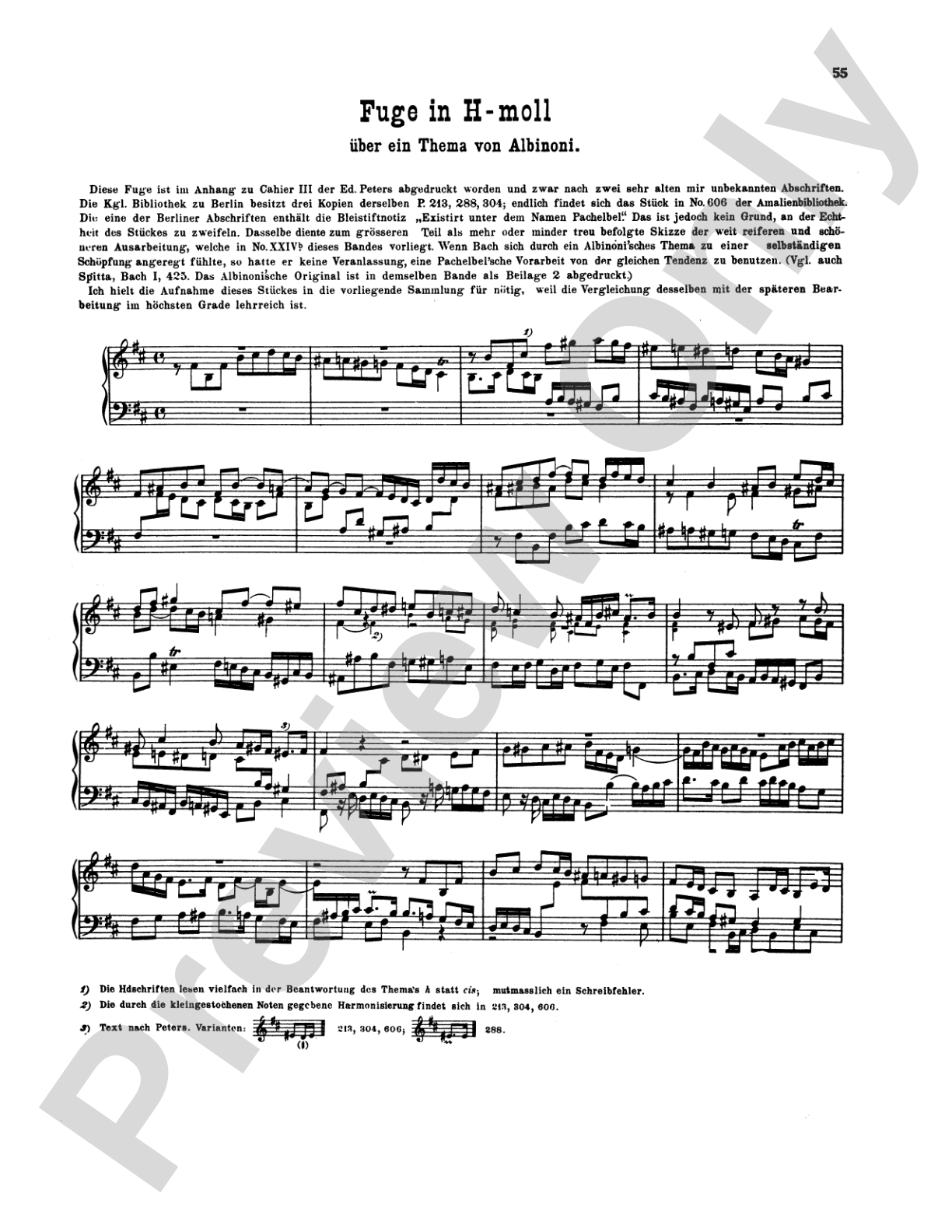 Bach: Various Works (Volume I)