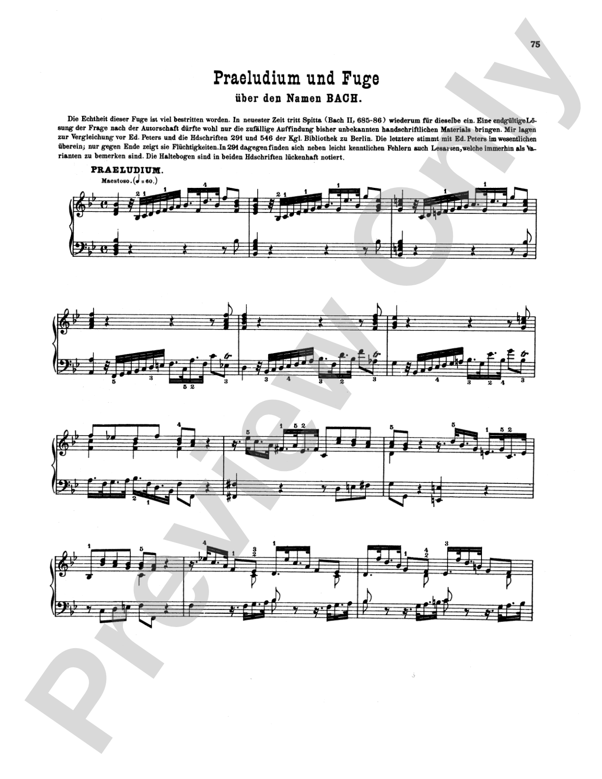 Bach: Various Works (Volume I)