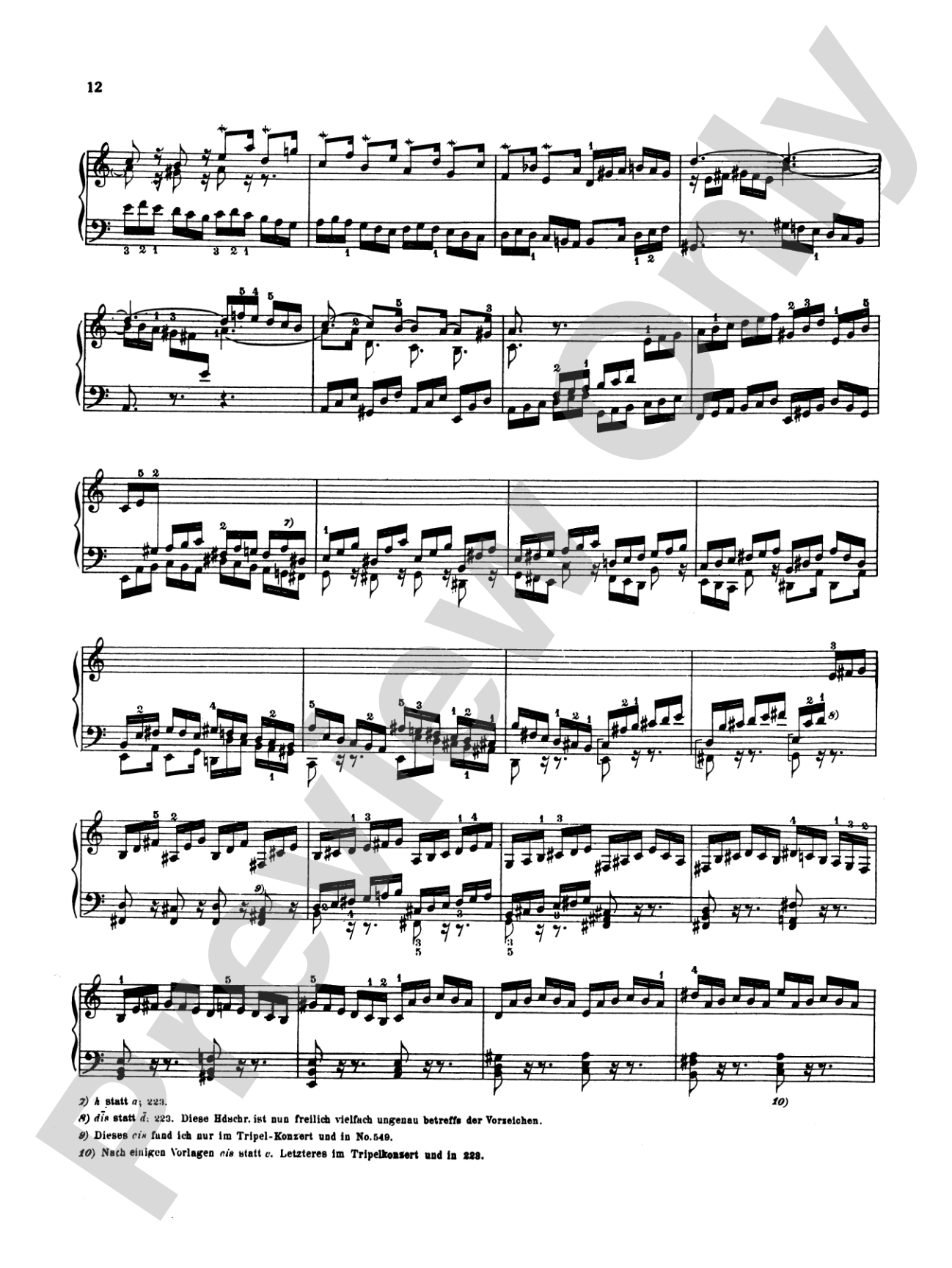 Bach: Various Works (Volume II)
