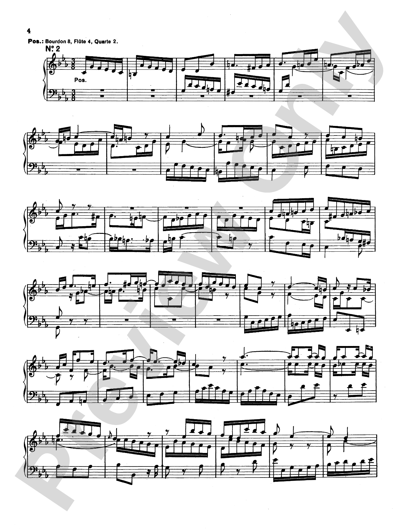 Bach: Eight Fugues without Pedal