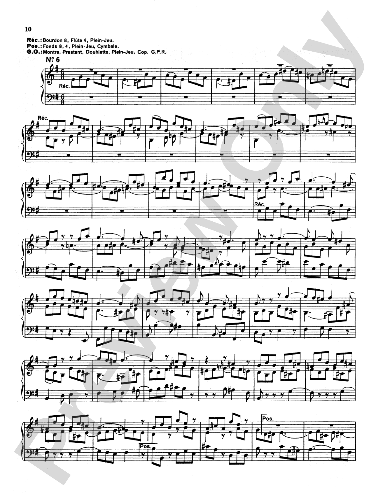 Bach: Eight Fugues without Pedal