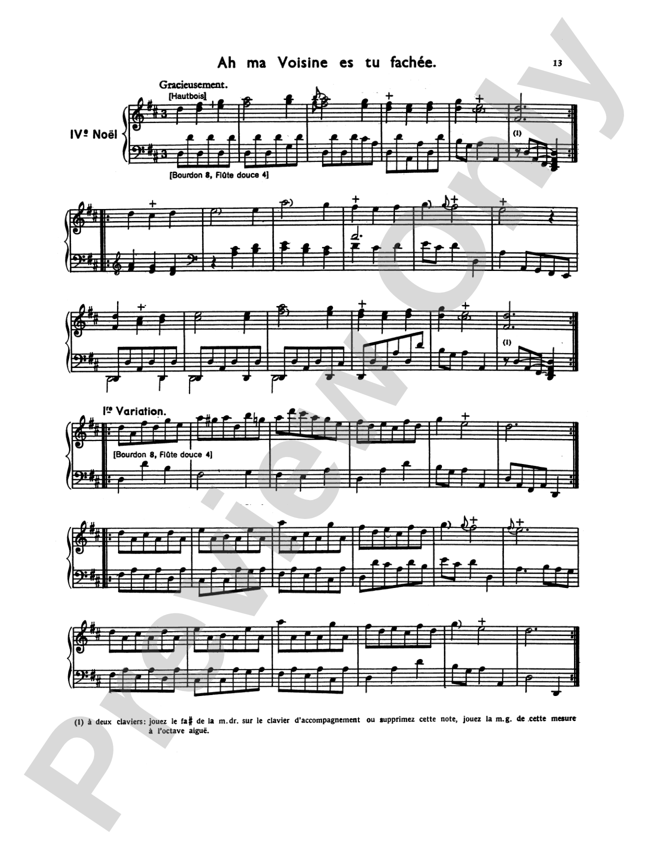 Balbastre: Noels, Volume I