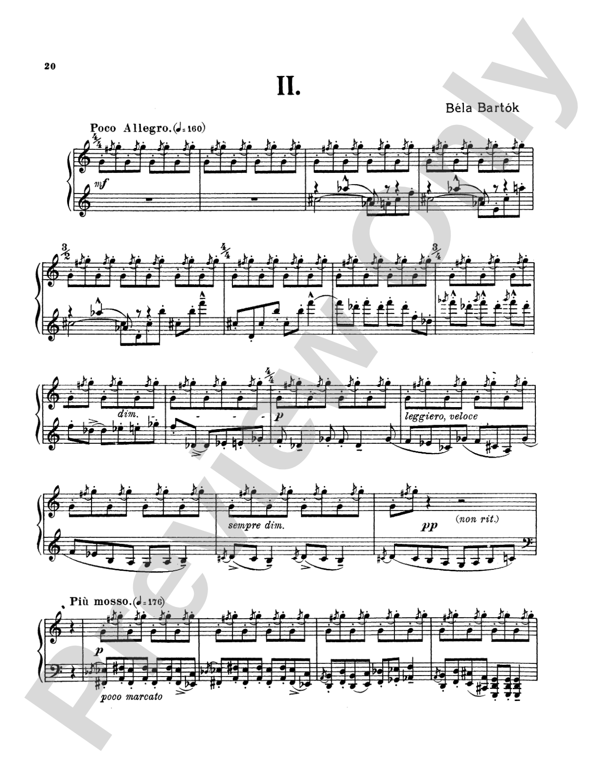 Bartók: Album for Piano