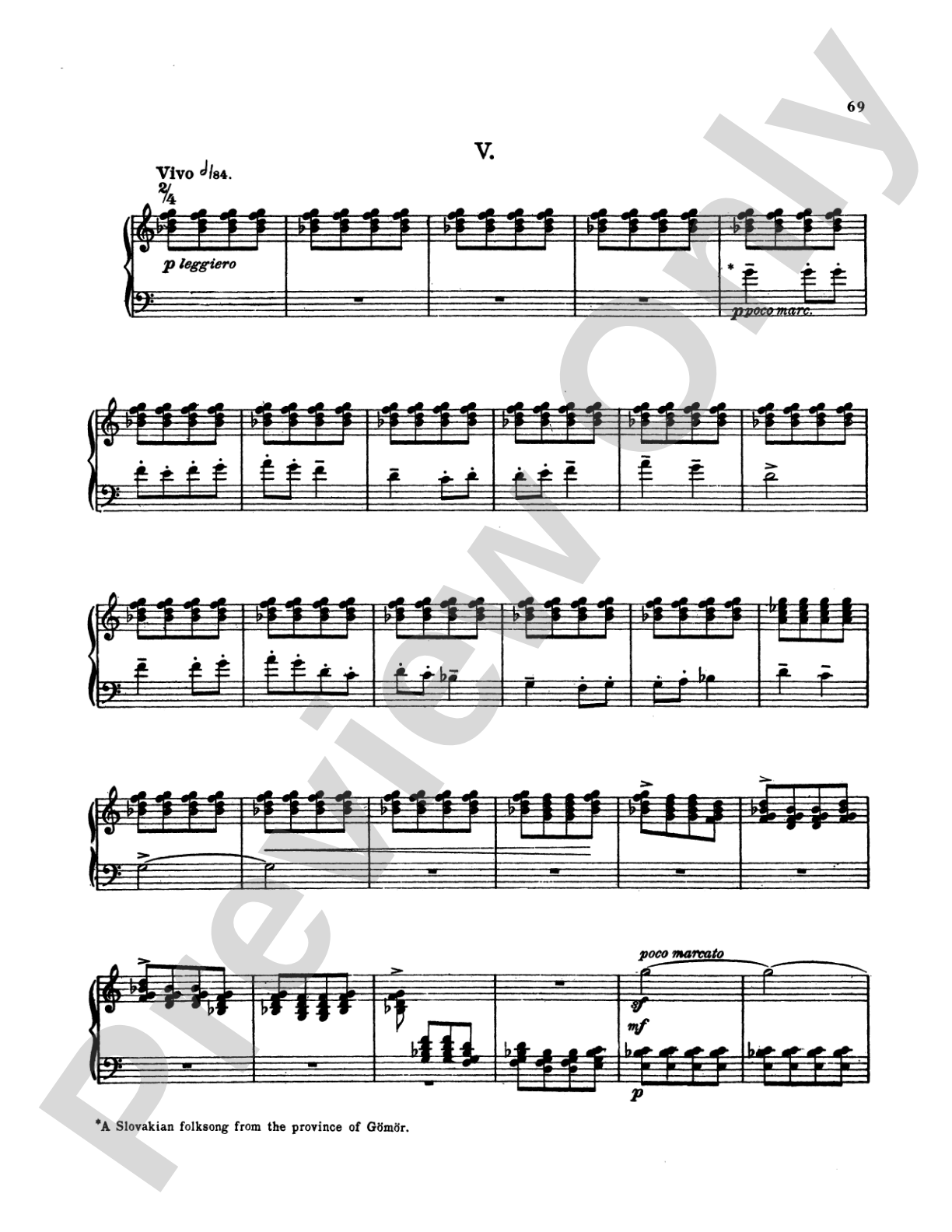 Bartók: Album for Piano