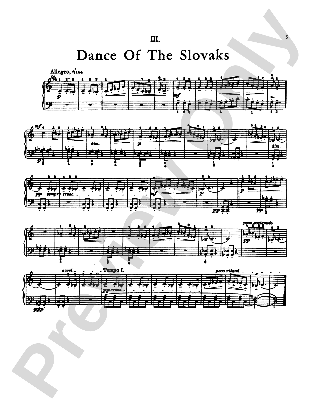 Bartók: Ten Easy Pieces