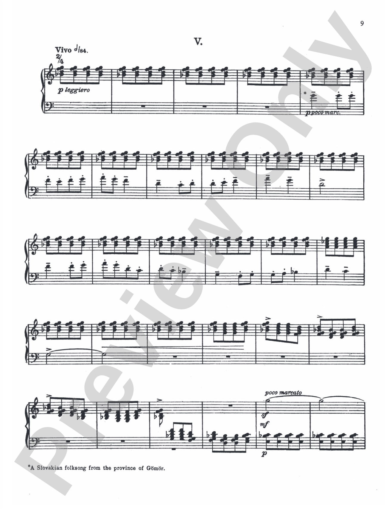 Bartók: 14 Bagatelles, Op. 6
