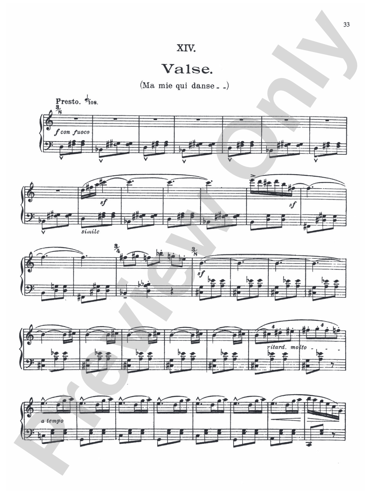 Bartók: 14 Bagatelles, Op. 6