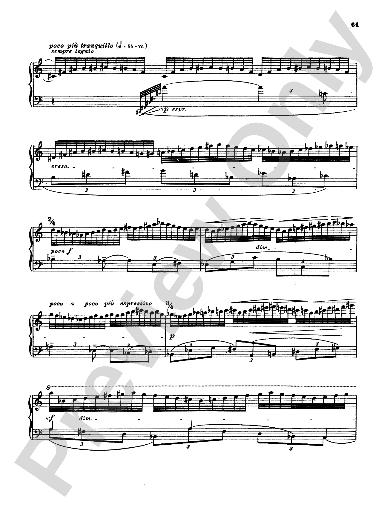 Bartók: Two Elegies, Op. 8B: Piano