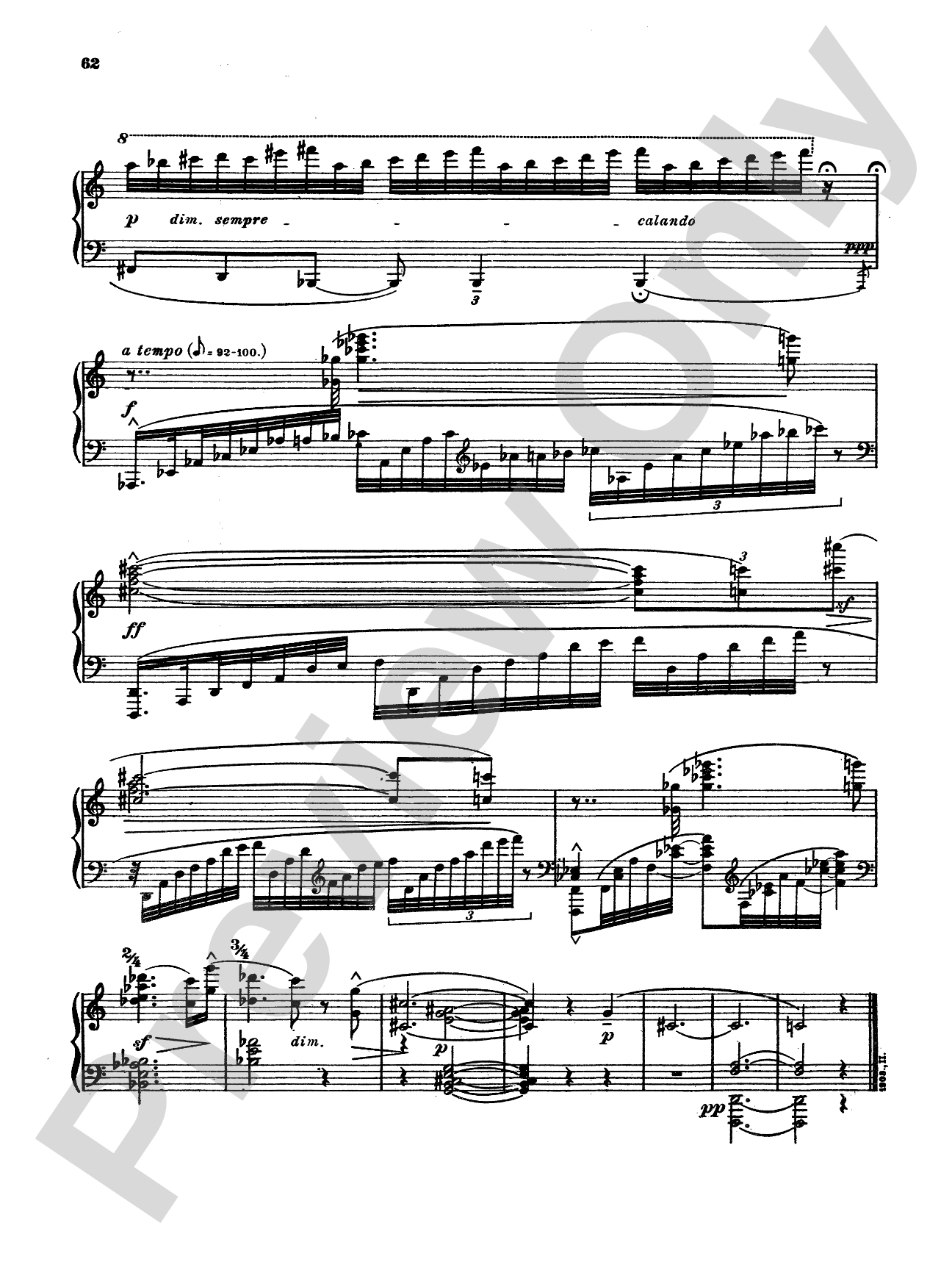 Bartók: Two Elegies, Op. 8B: Piano