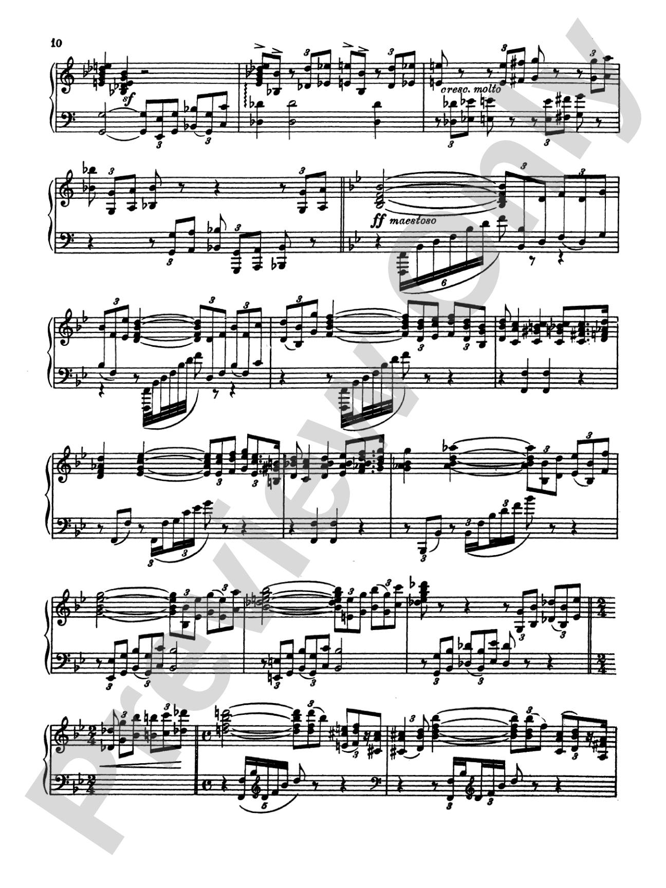 Bartók: Etude for the Left Hand: Piano