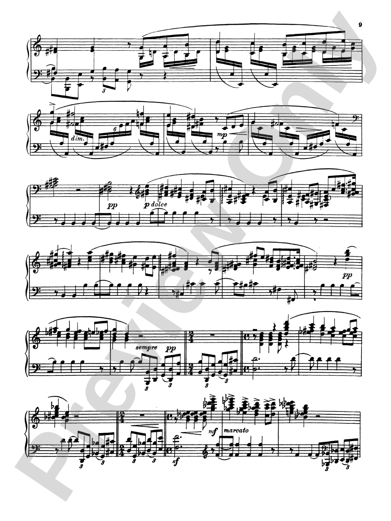 Bartók: Etude for the Left Hand: Piano