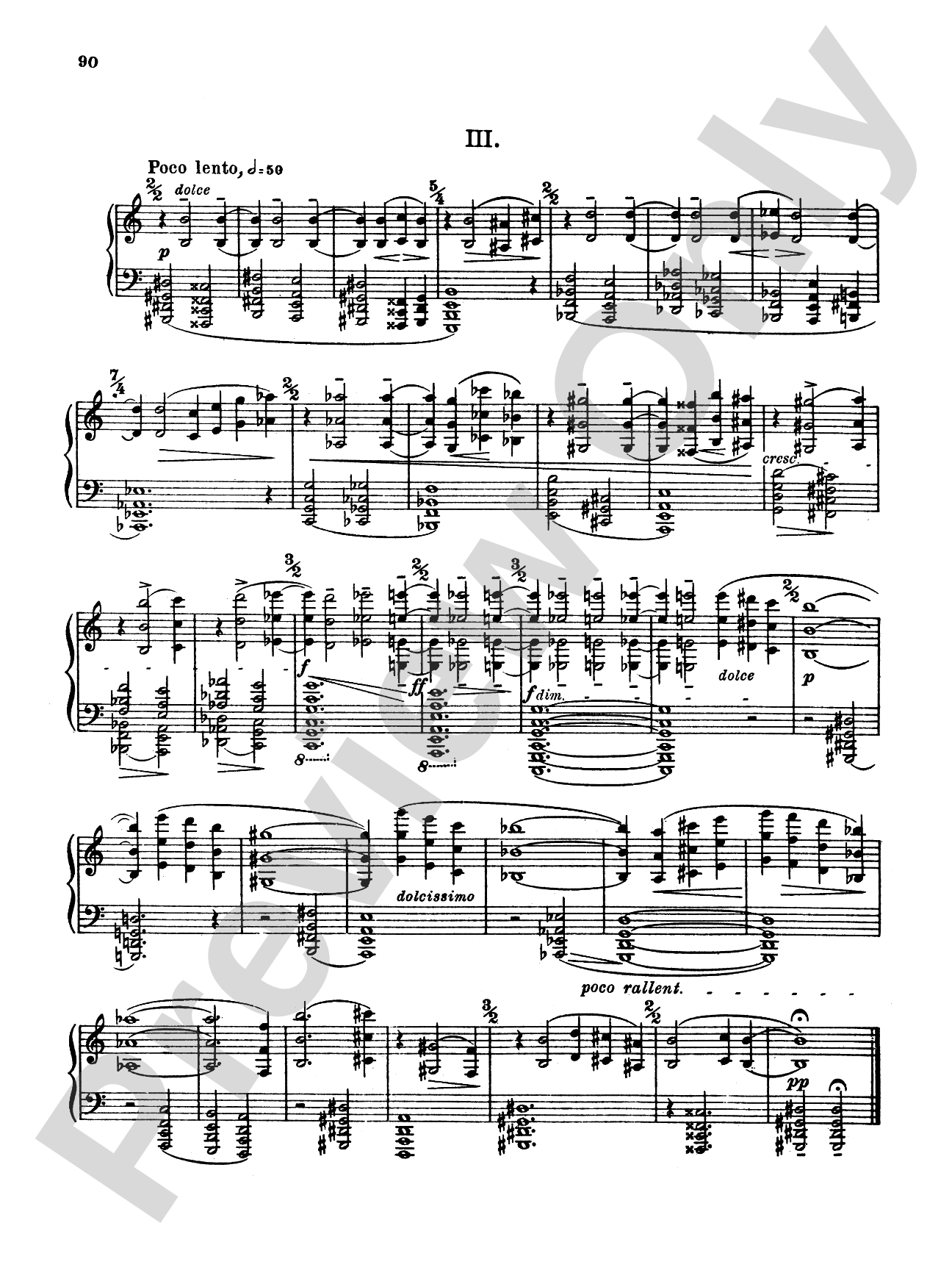 Bartók: Four Nenies, Op. 8