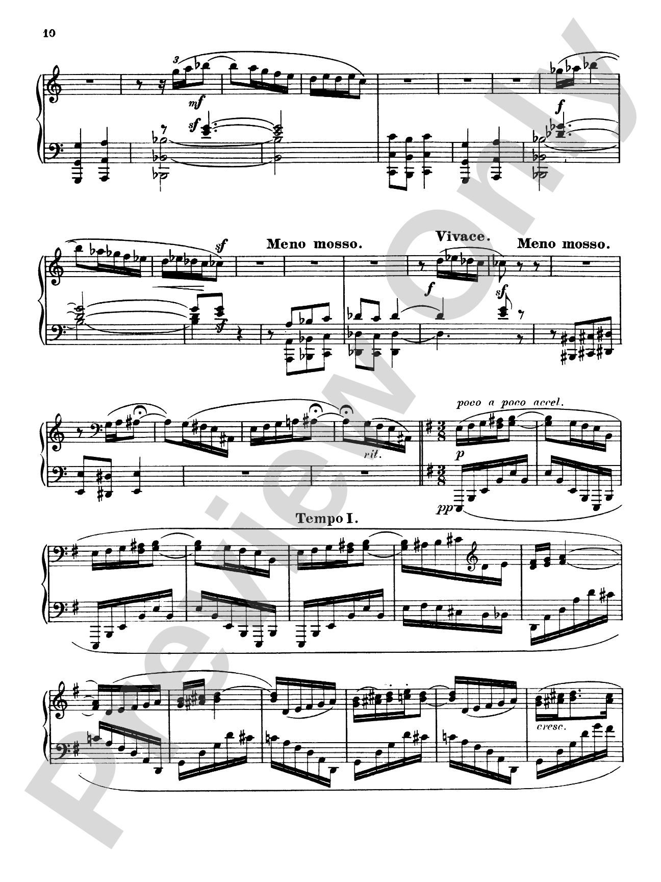 Bartók: Scherzo (Gmunden 1903): Piano