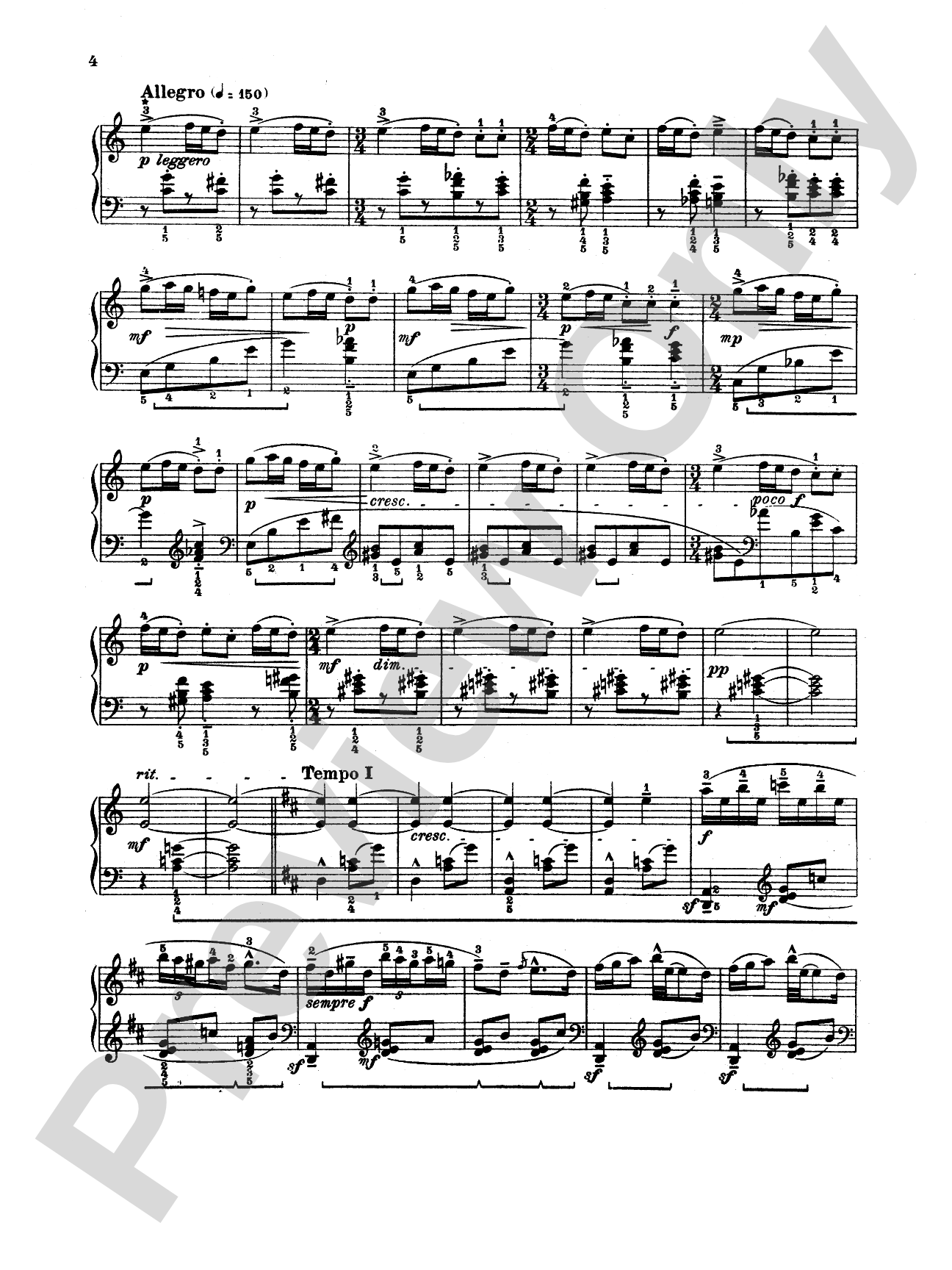 Bartók: Sonatina: Piano