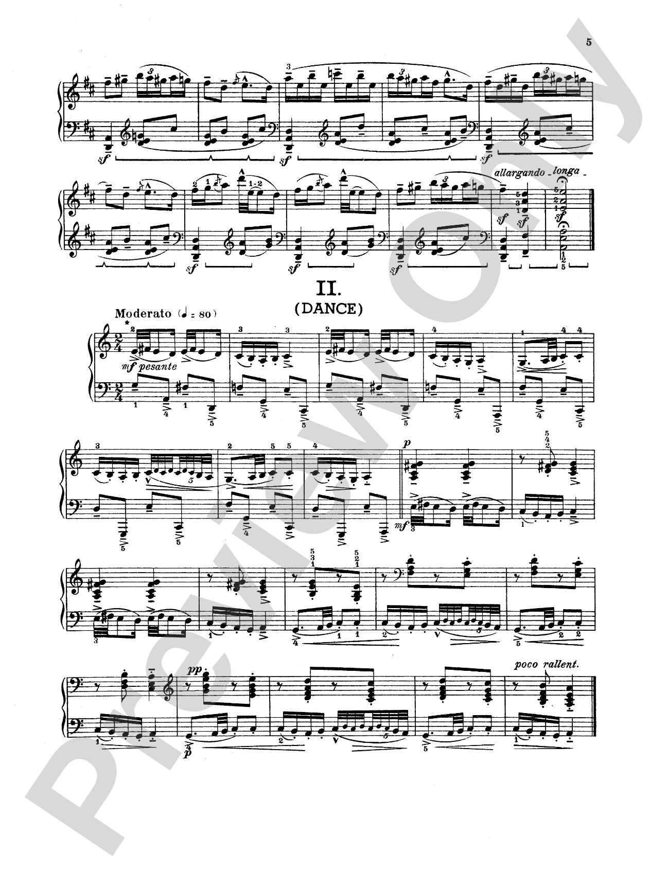 Bartók: Sonatina: Piano