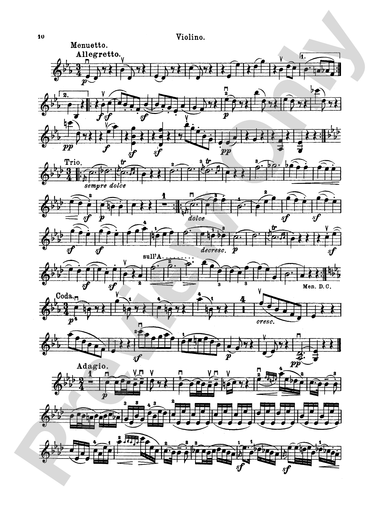 Beethoven: String Trio Compilations: String Trio Book