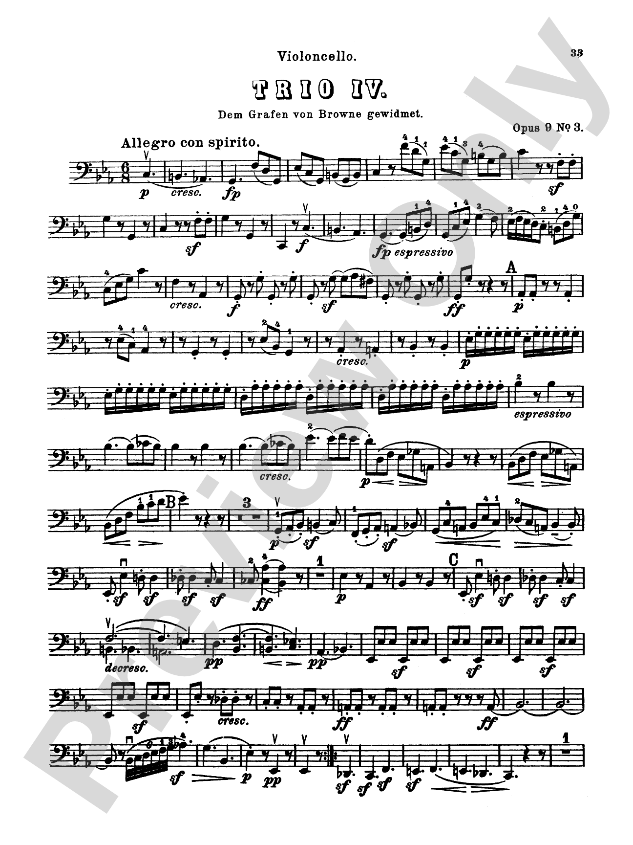 Beethoven: String Trio Compilations