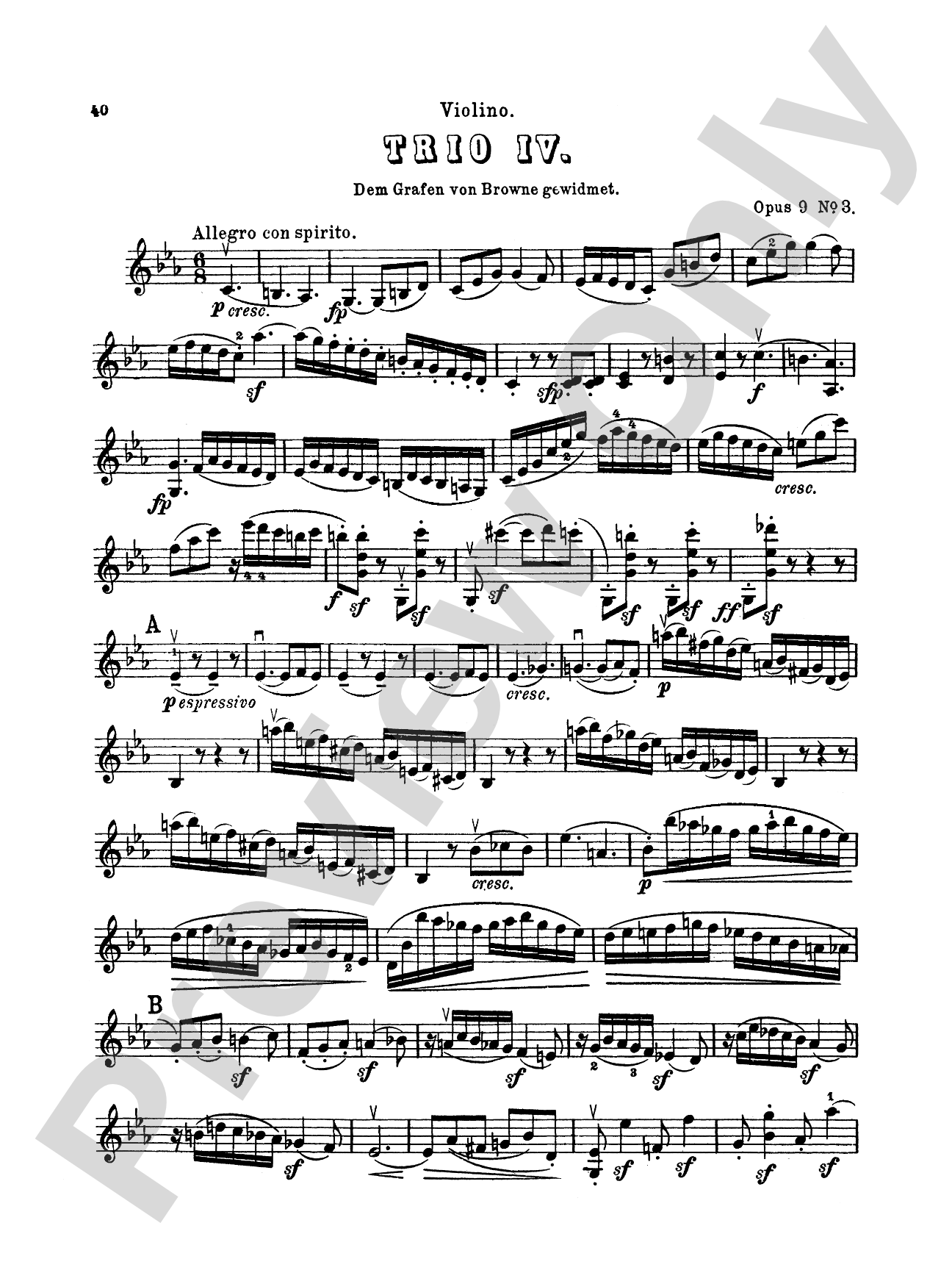 Beethoven: String Trio Compilations