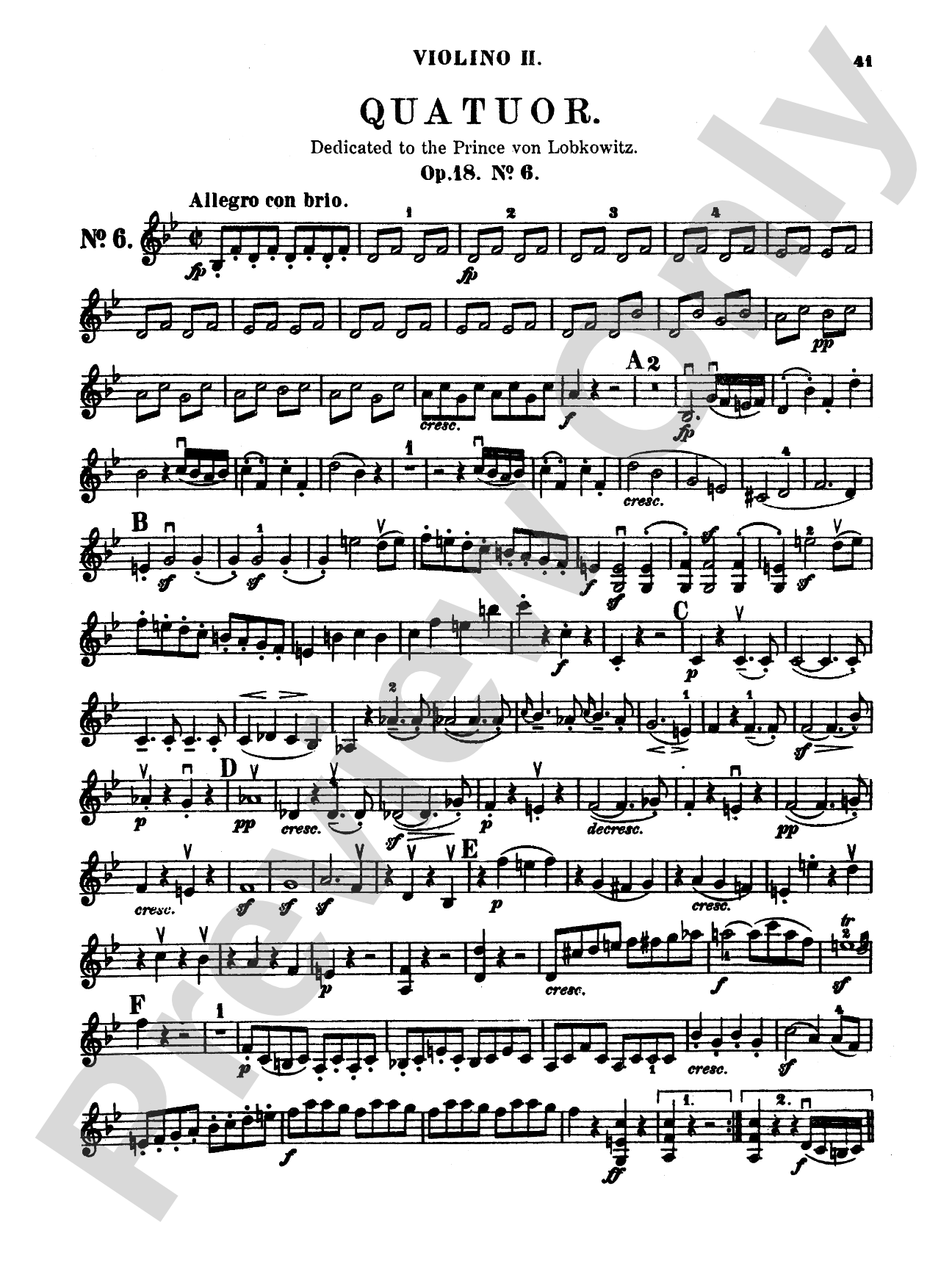 Beethoven: String Quartets, Volume I, Op. 18 (Nos. 1-6)
