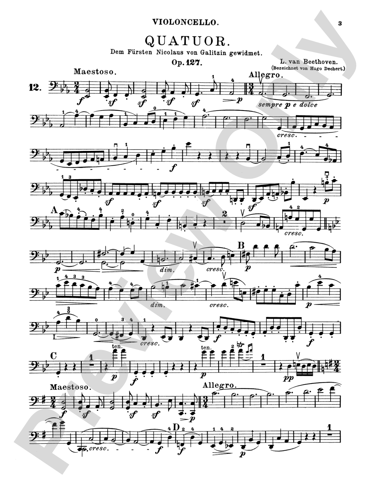 Beethoven: String Quartets, Volume III