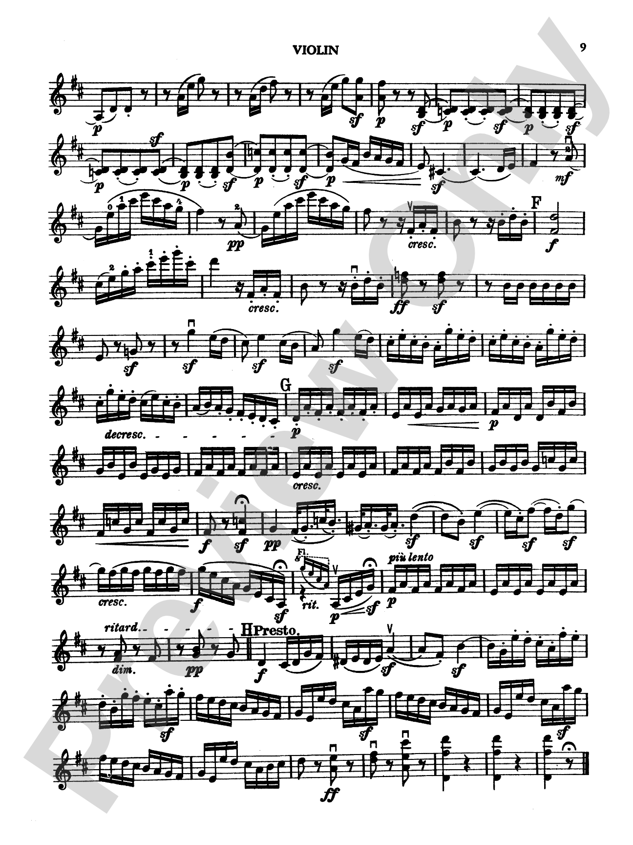 Beethoven: Serenade in D Major, Op. 25: Chamber Trio Book
