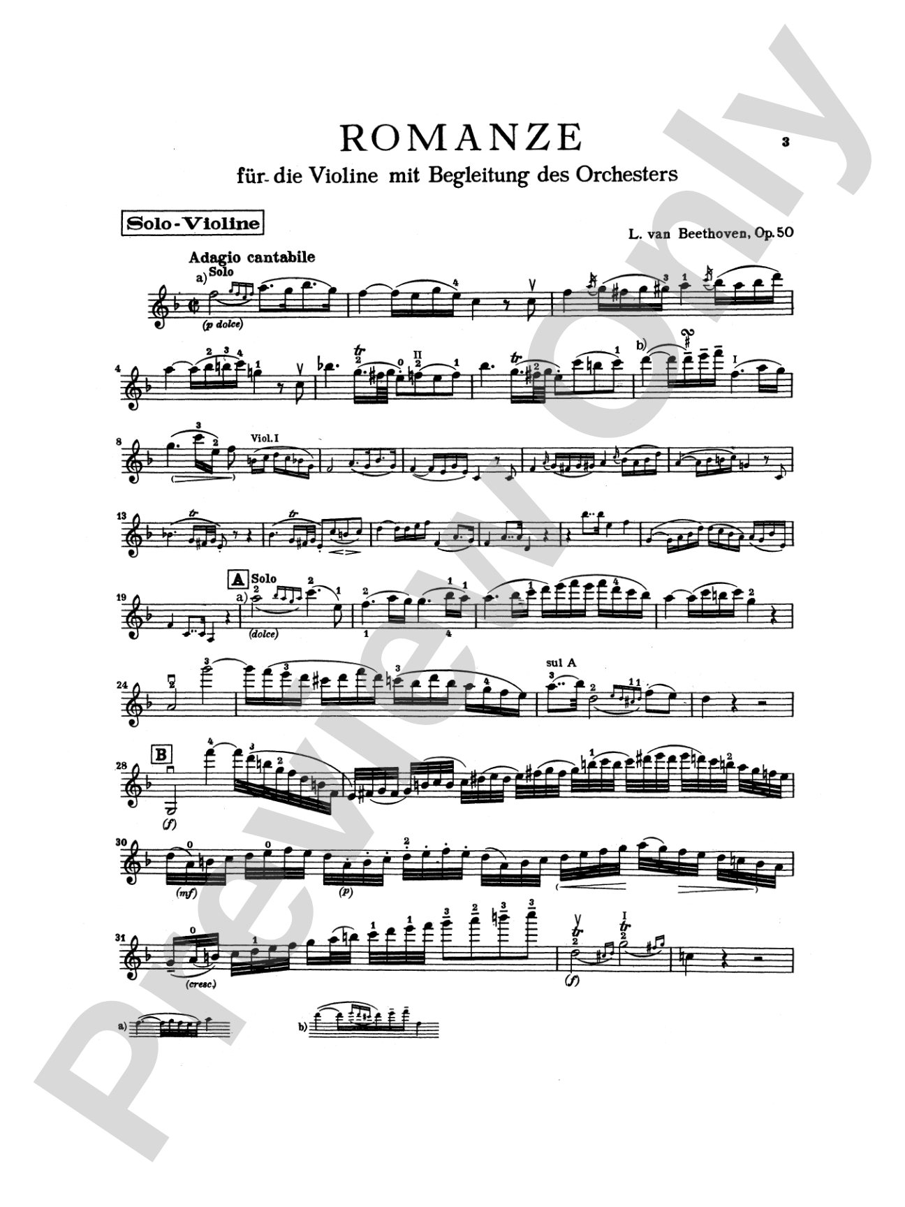 Beethoven: Two Romances, Op. 40 and 50