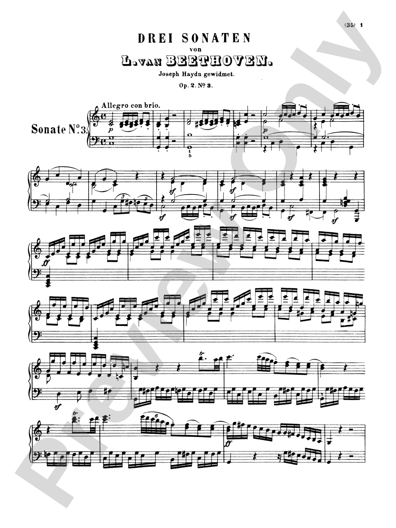 Beethoven: Sonatas (Urtext), Volume I (Nos. 1-15)