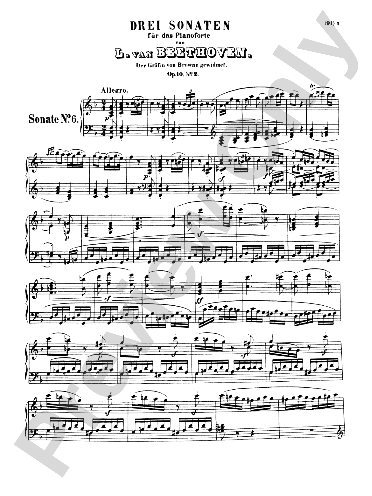 Beethoven: Sonatas (Urtext), Volume I (Nos. 1-15)