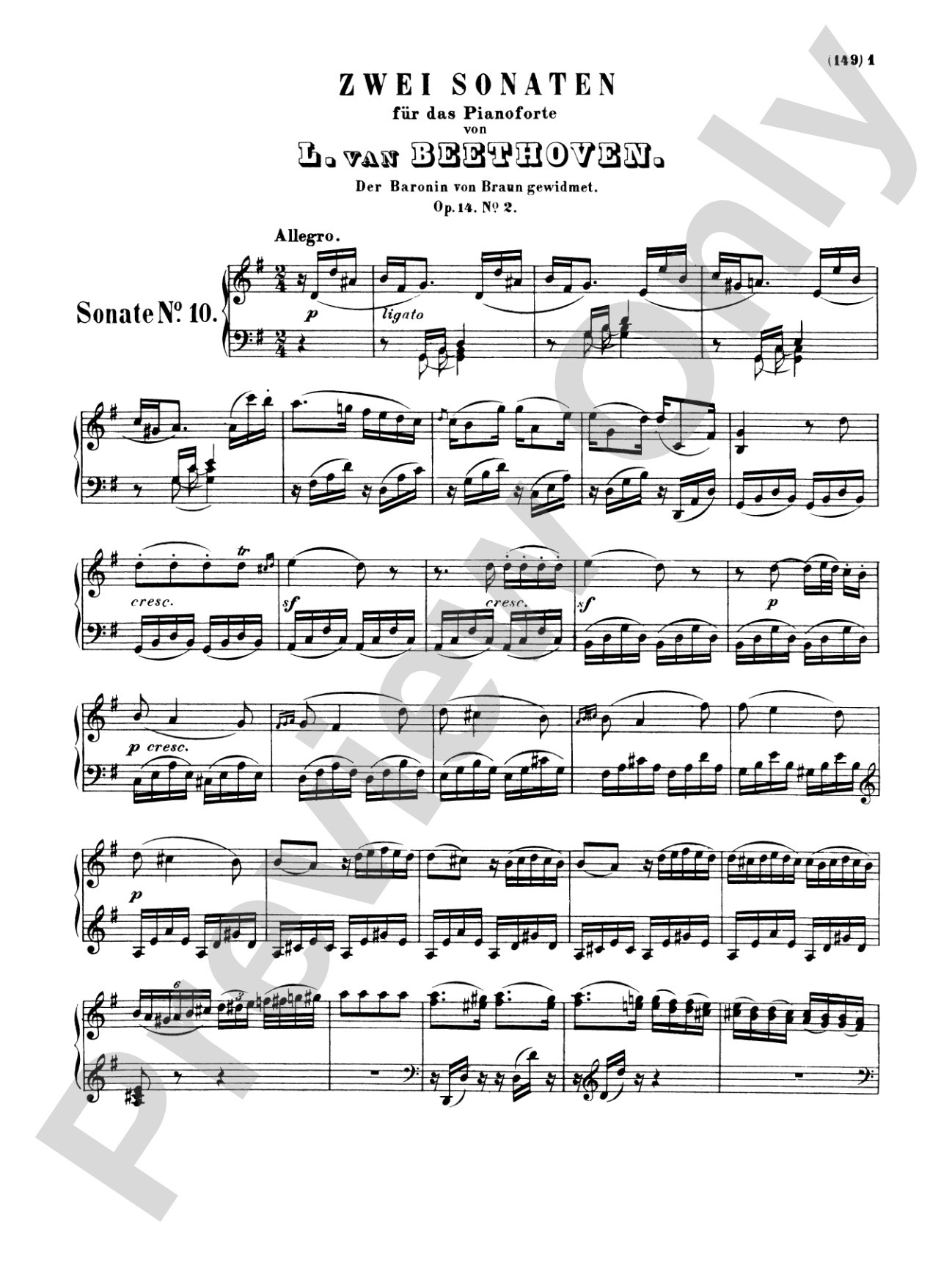 Beethoven: Sonatas (Urtext), Volume I (Nos. 1-15)