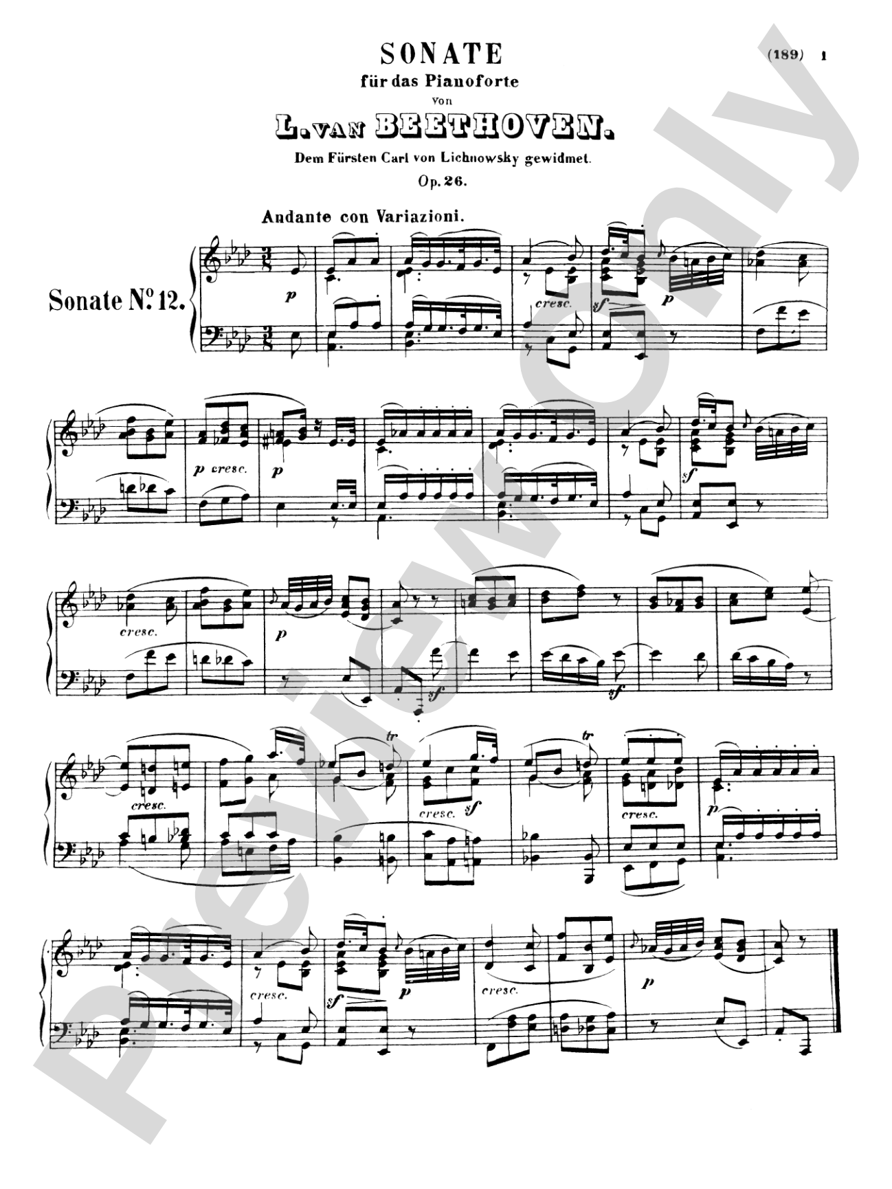 Beethoven: Sonatas (Urtext), Volume I (Nos. 1-15)