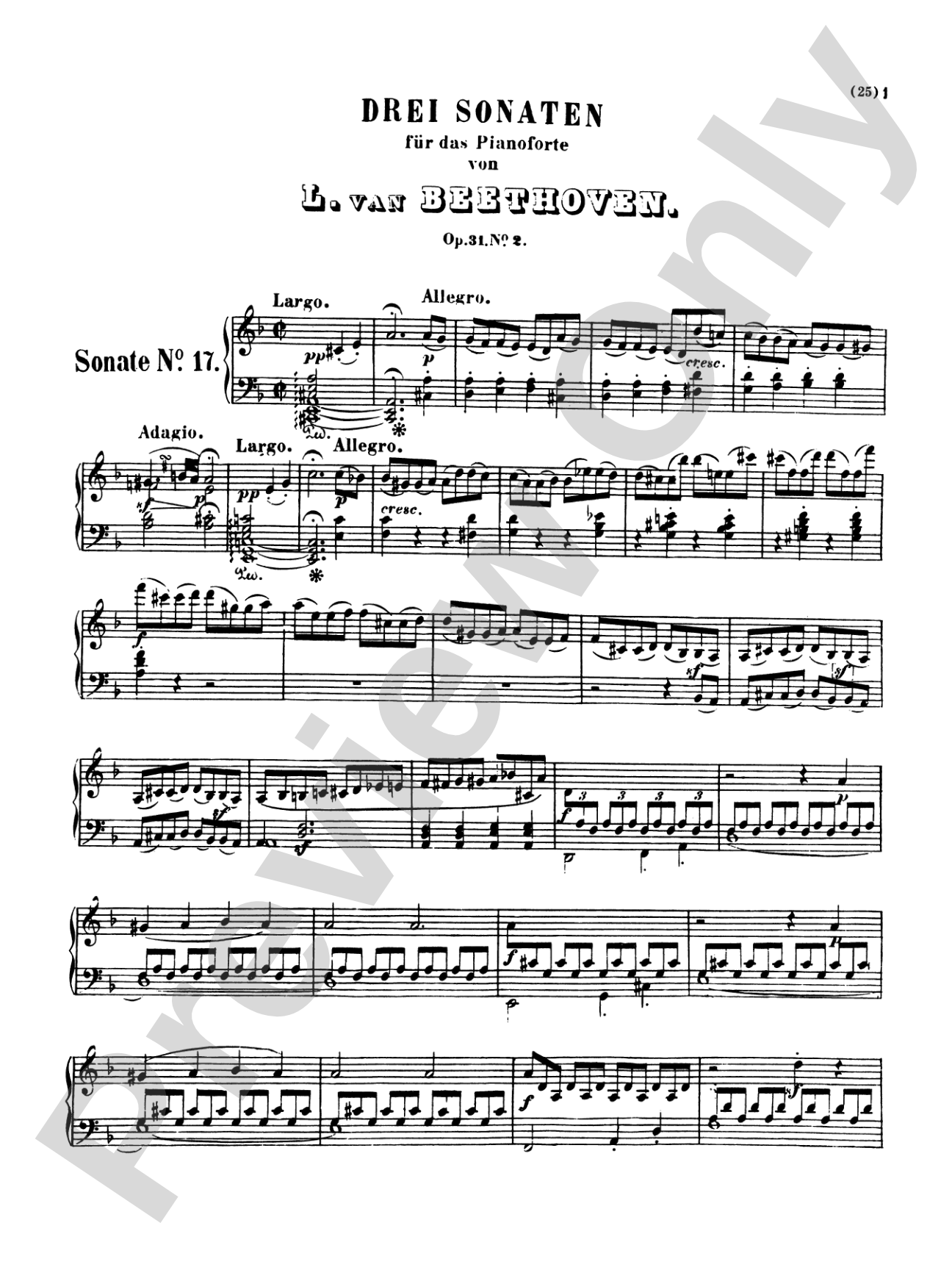 Beethoven: Sonatas (Urtext), Volume II