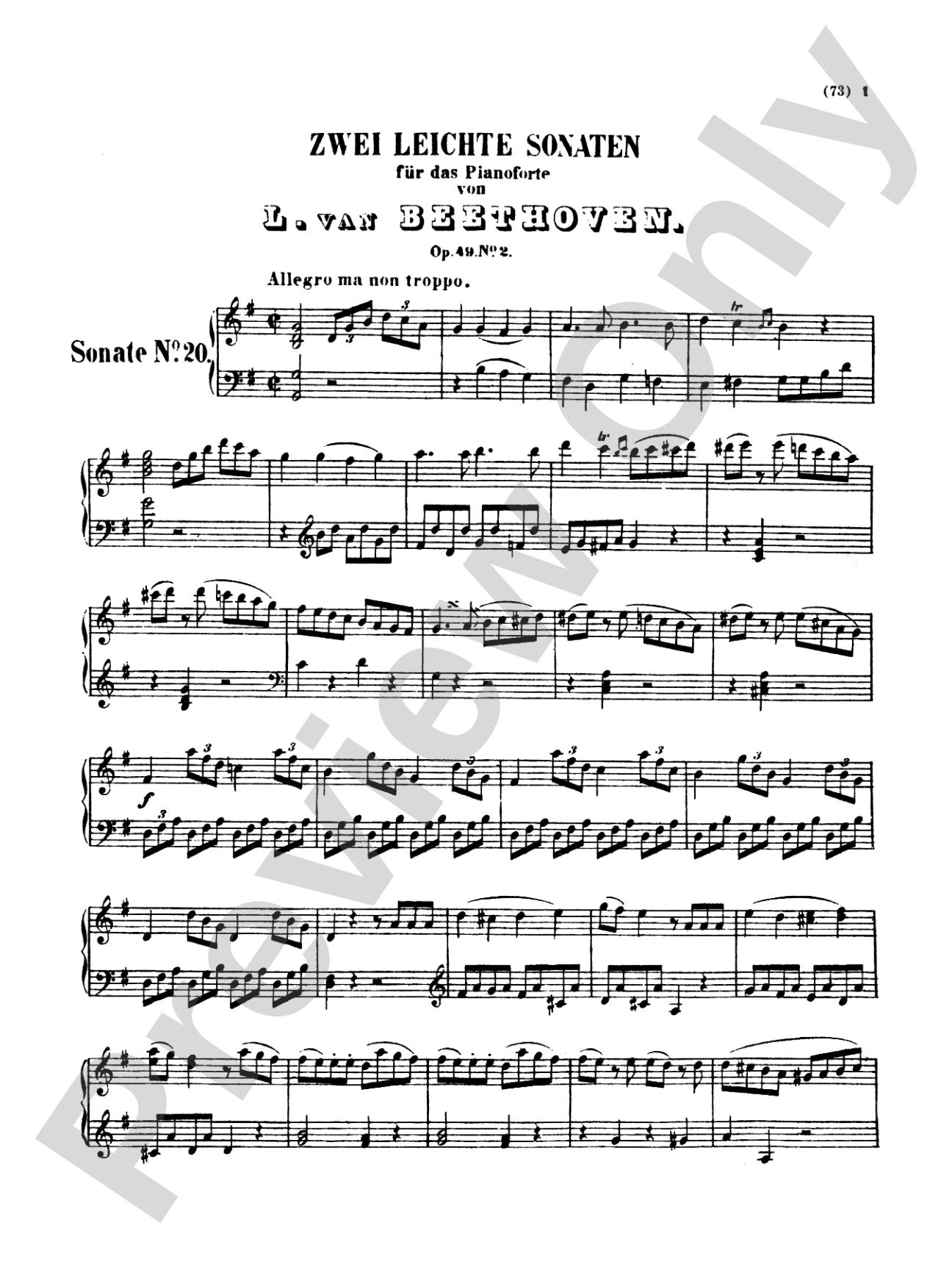 Beethoven: Sonatas (Urtext), Volume II