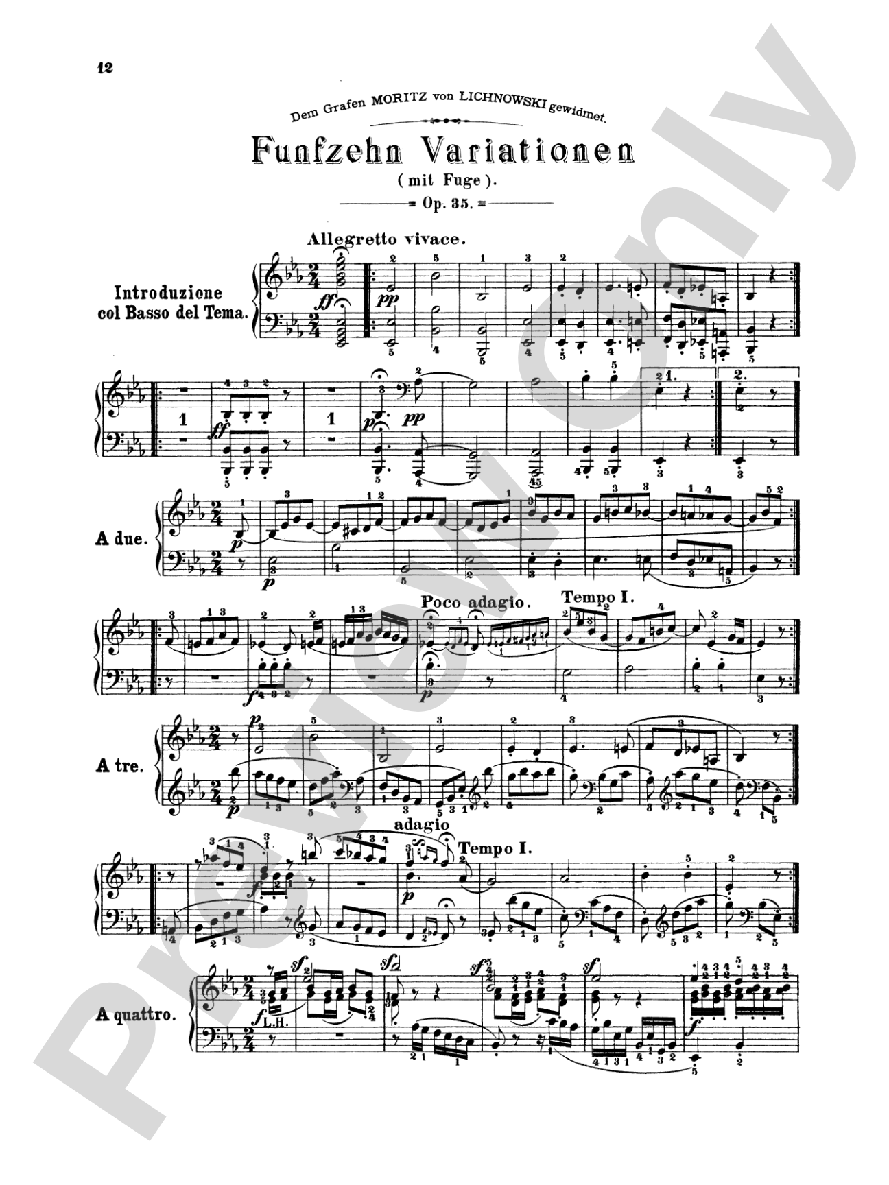Beethoven: Variations (Volume I)
