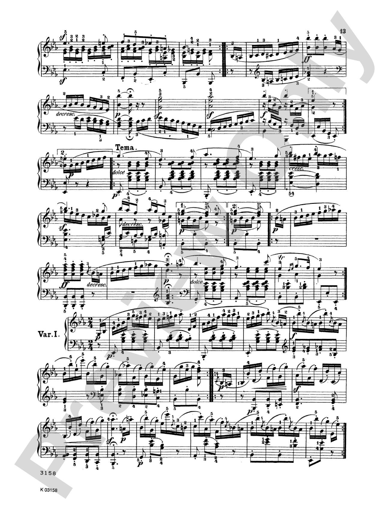 Beethoven: Variations (Volume I)