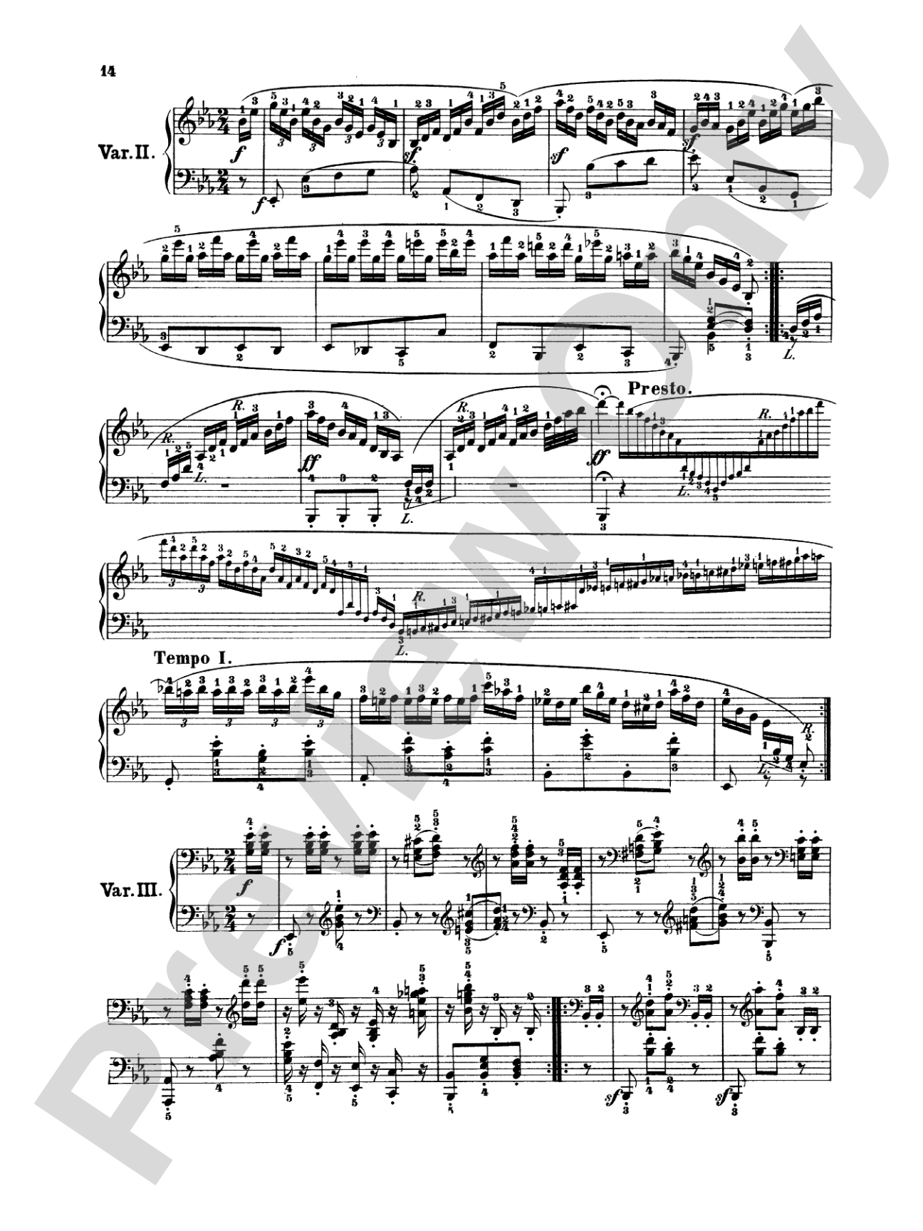 Beethoven: Variations (Volume I)