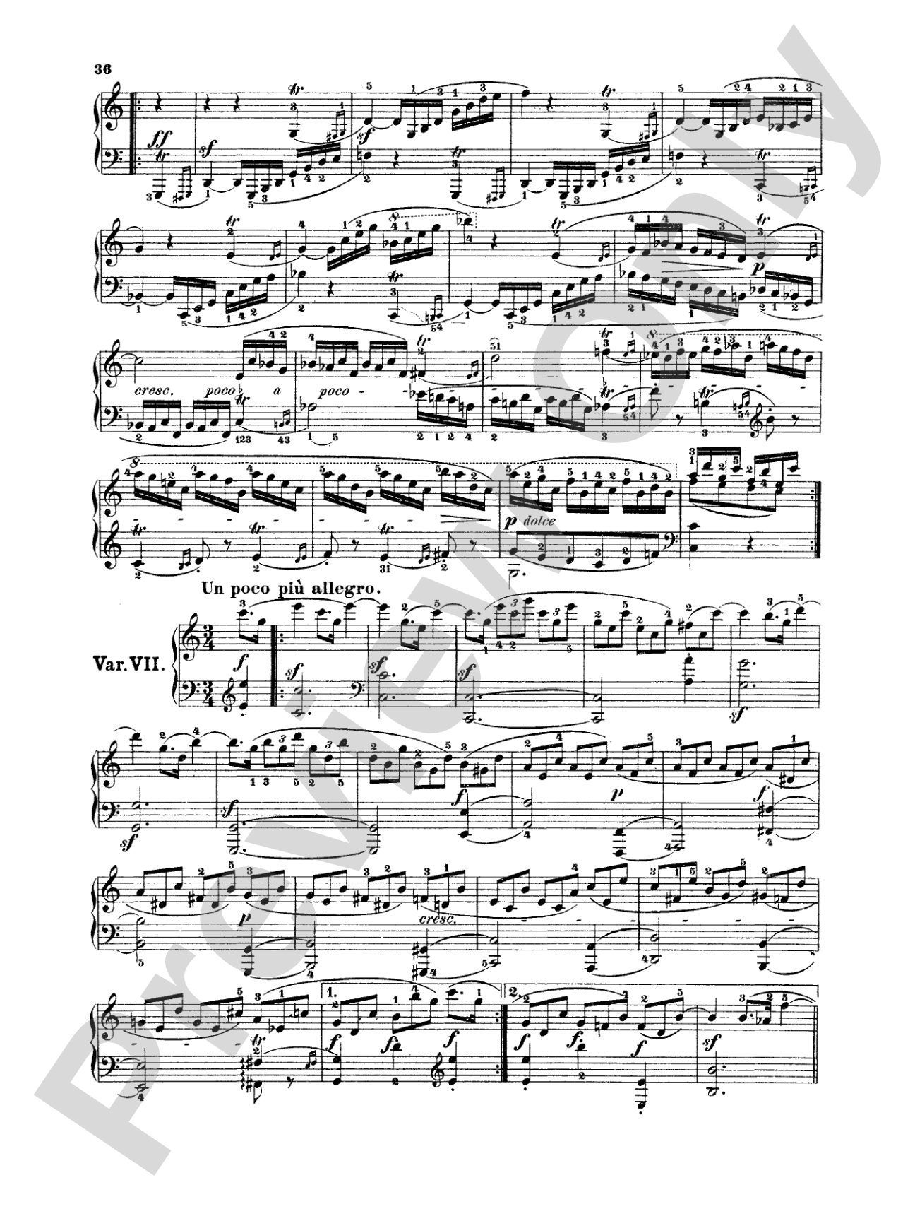 Beethoven: Variations (Volume I)