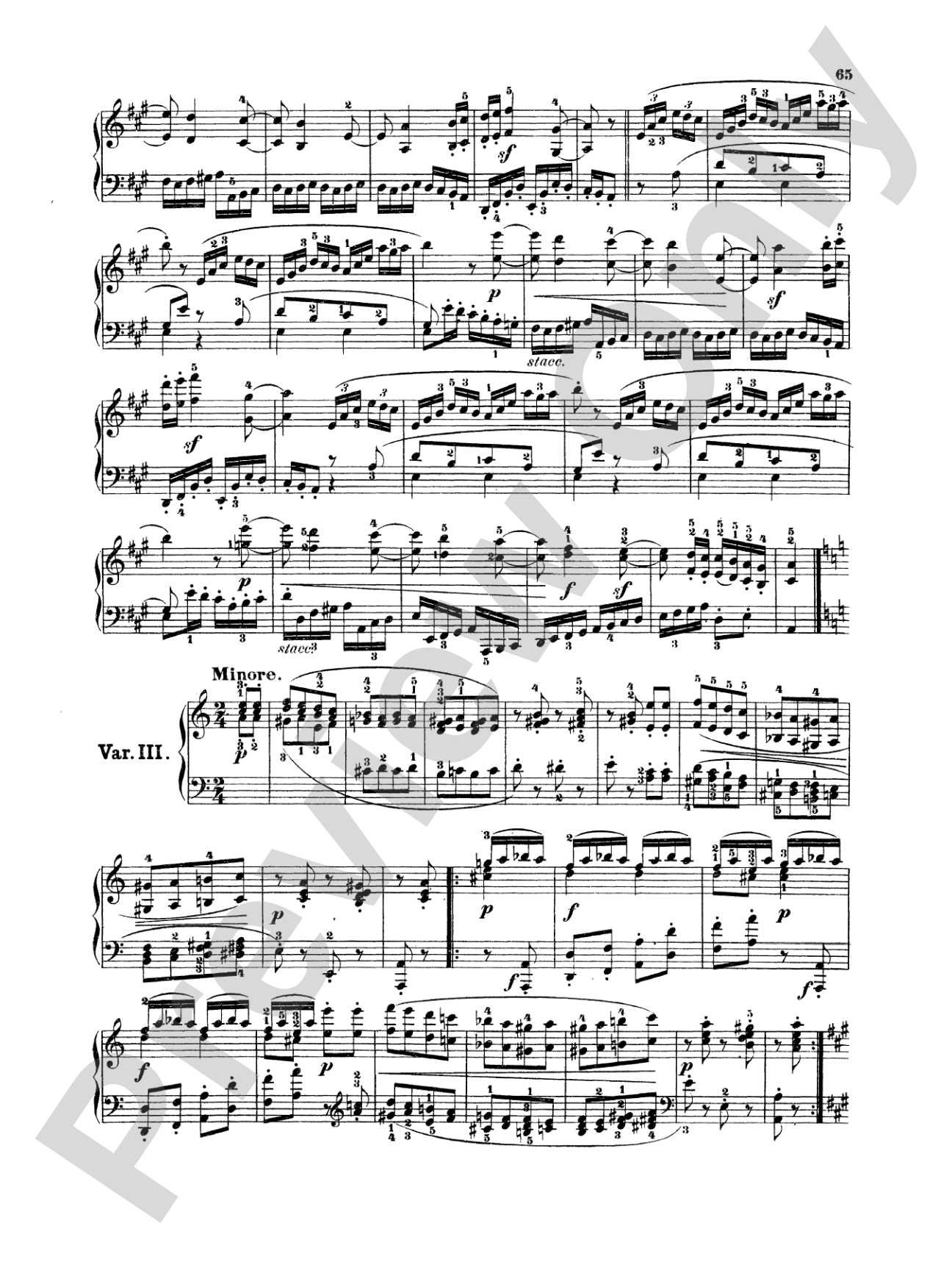 Beethoven: Variations (Volume I)
