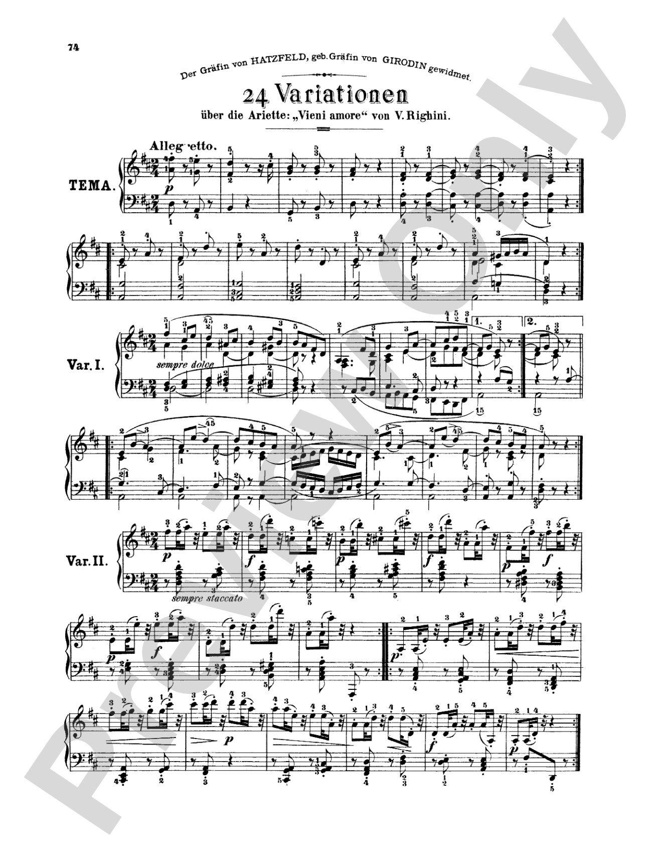 Beethoven: Variations (Volume I)
