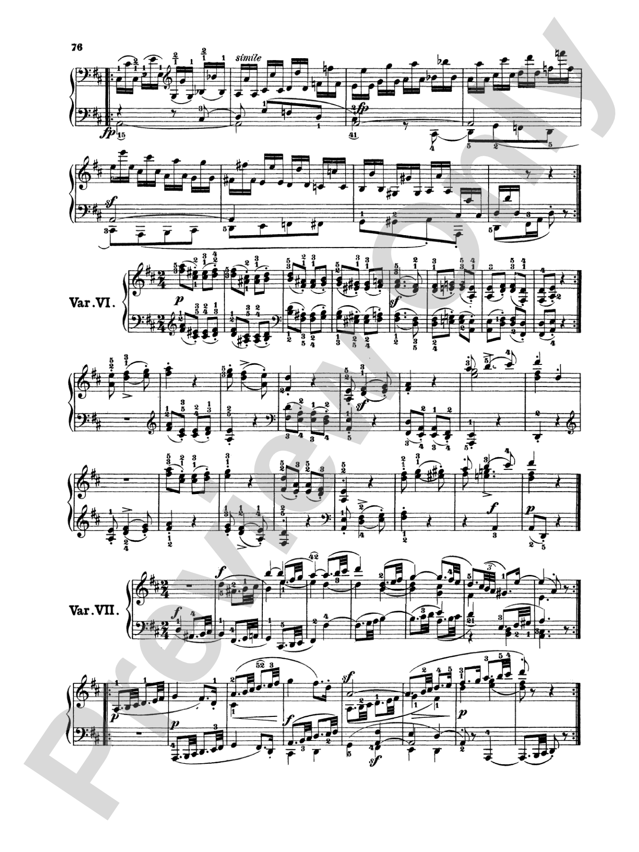 Beethoven: Variations (Volume I)