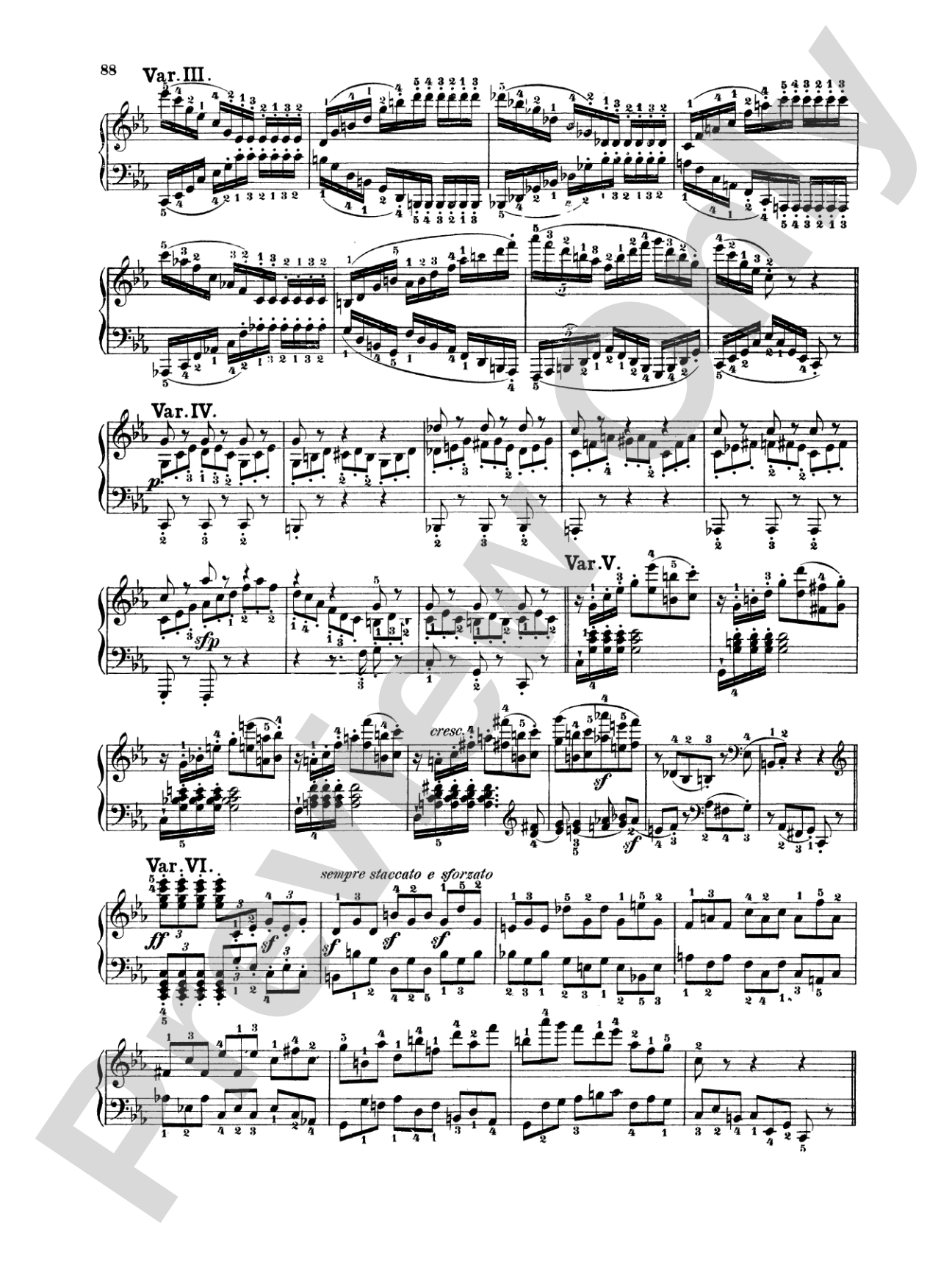 Beethoven: Variations (Volume I)