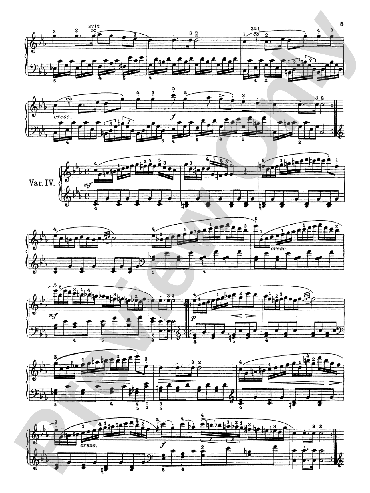 Beethoven: Variations (Volume II): Piano Book