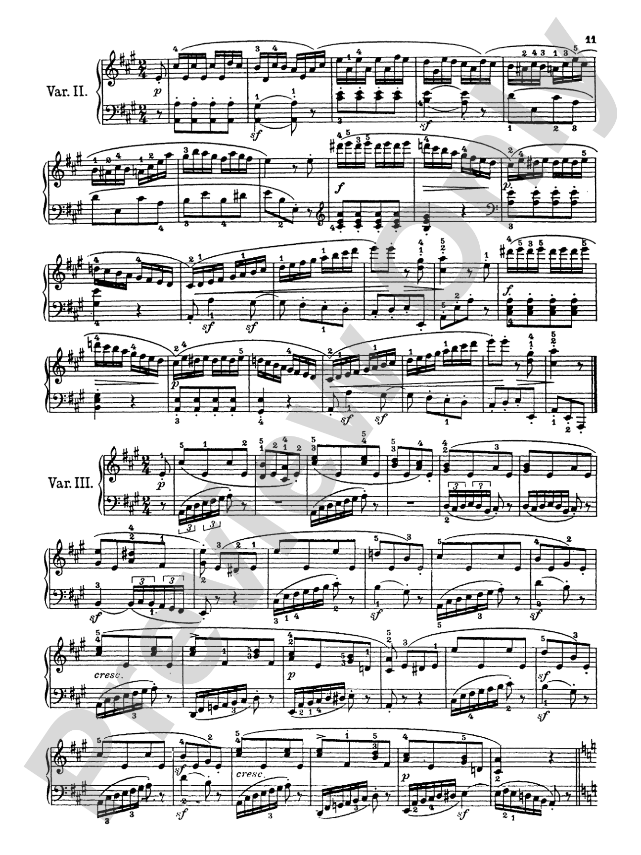 Beethoven: Variations (Volume II)