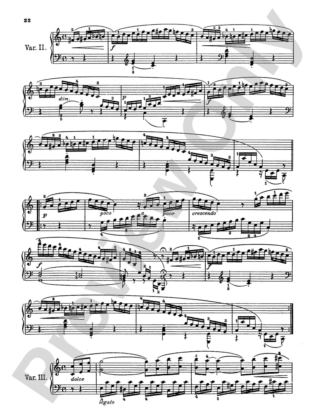 Beethoven: Variations (Volume II)