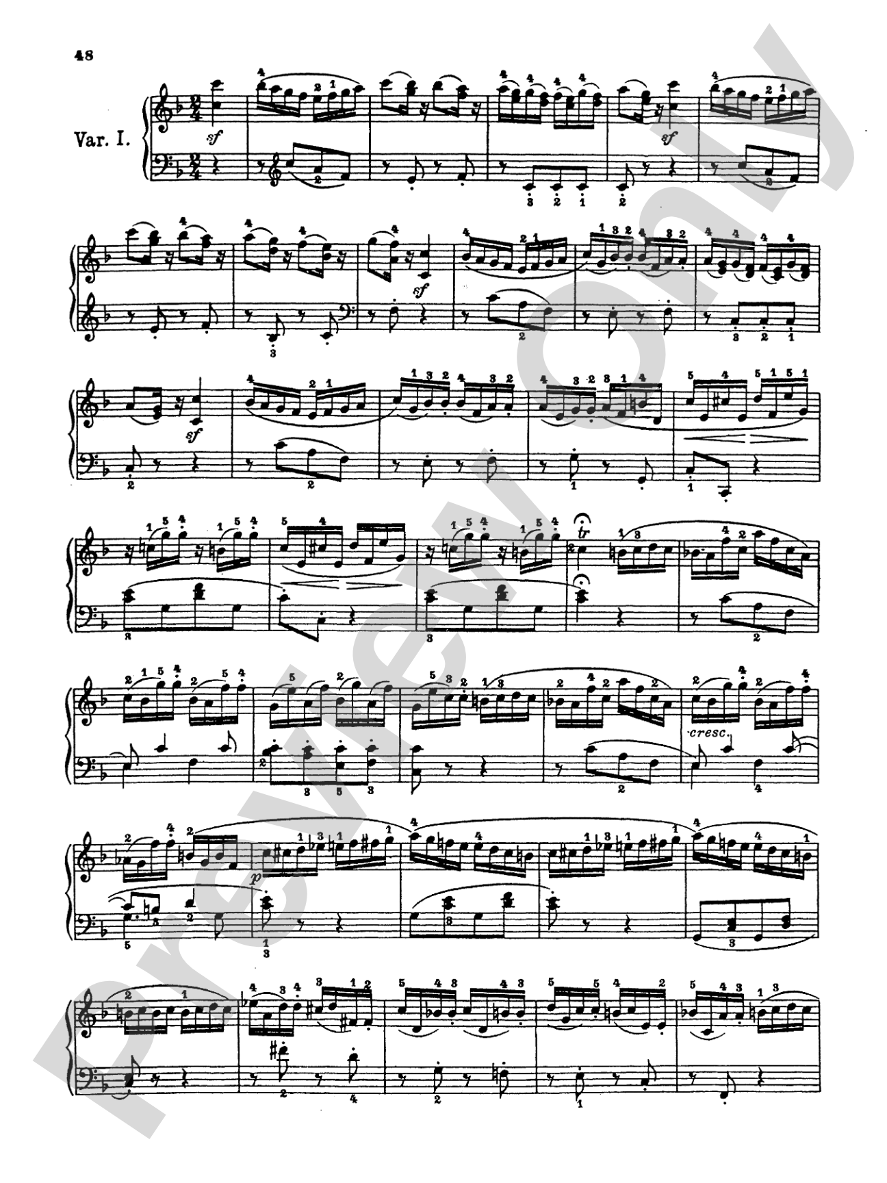 Beethoven: Variations (Volume II)