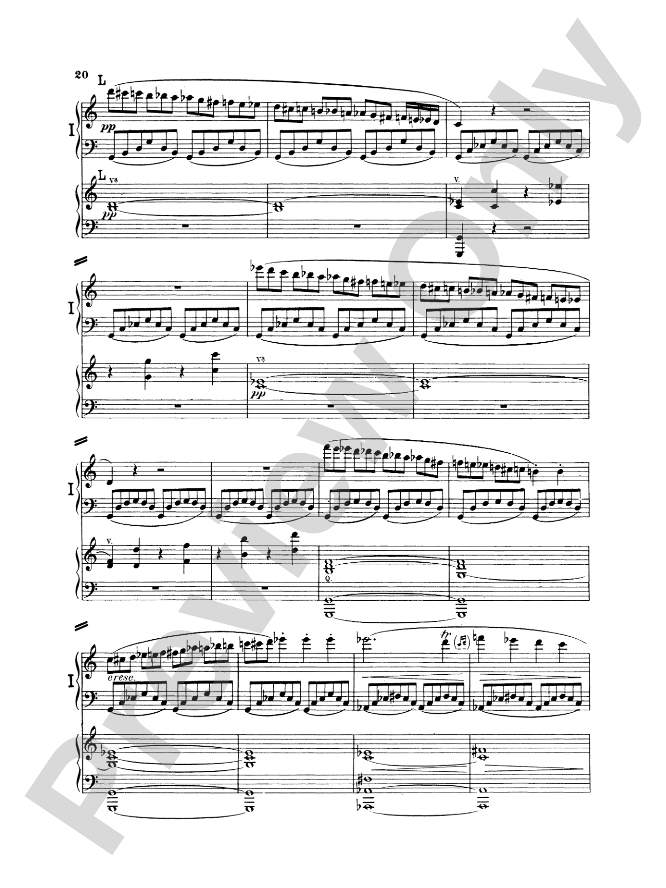 Beethoven: Piano Concerto No. 1 in C Major, Opus 15: Piano Duo (2 Pianos, 4 Hands) Book (2 copies required)