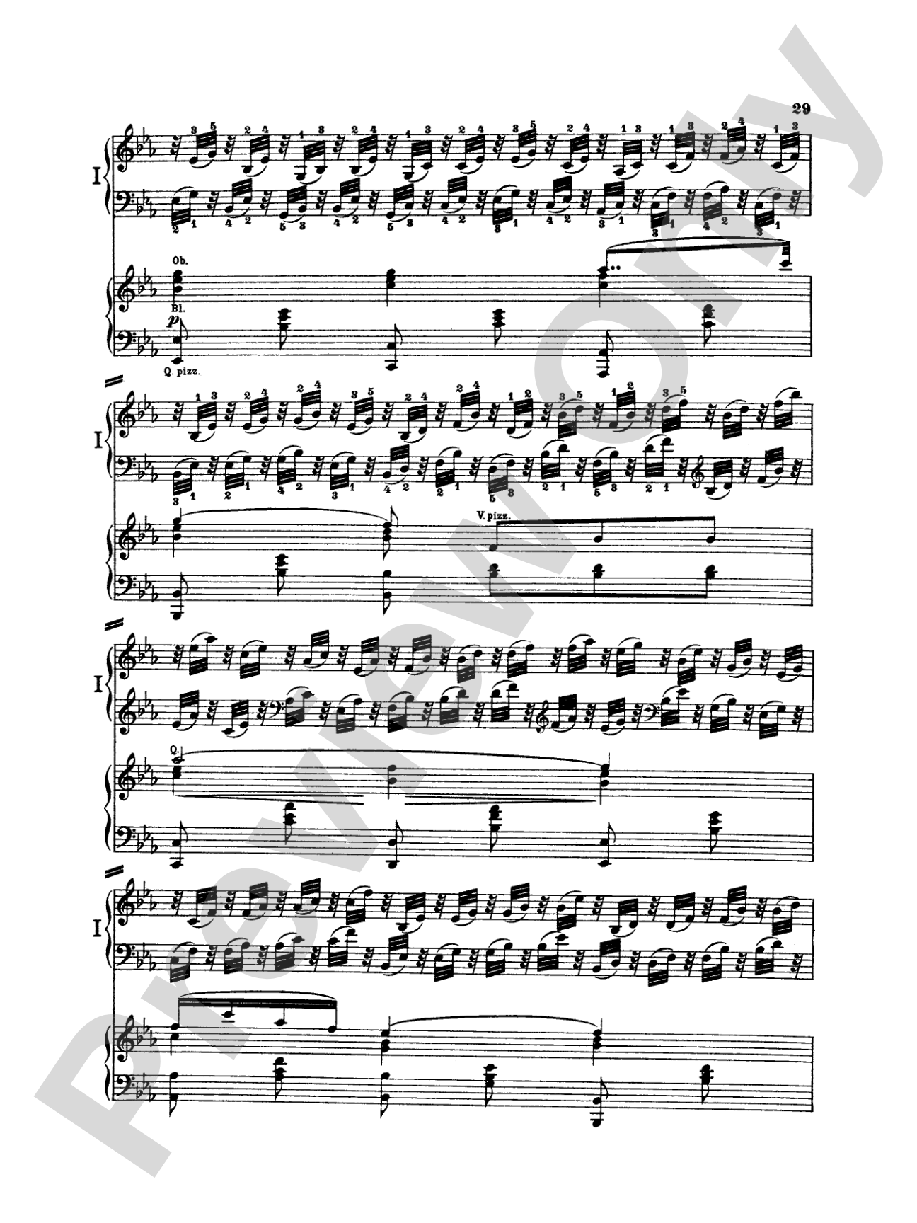 Beethoven: Piano Concerto No. 2 in B flat Major, Opus 19: Piano Duo (2 Pianos, 4 Hands) Book (2 copies required)